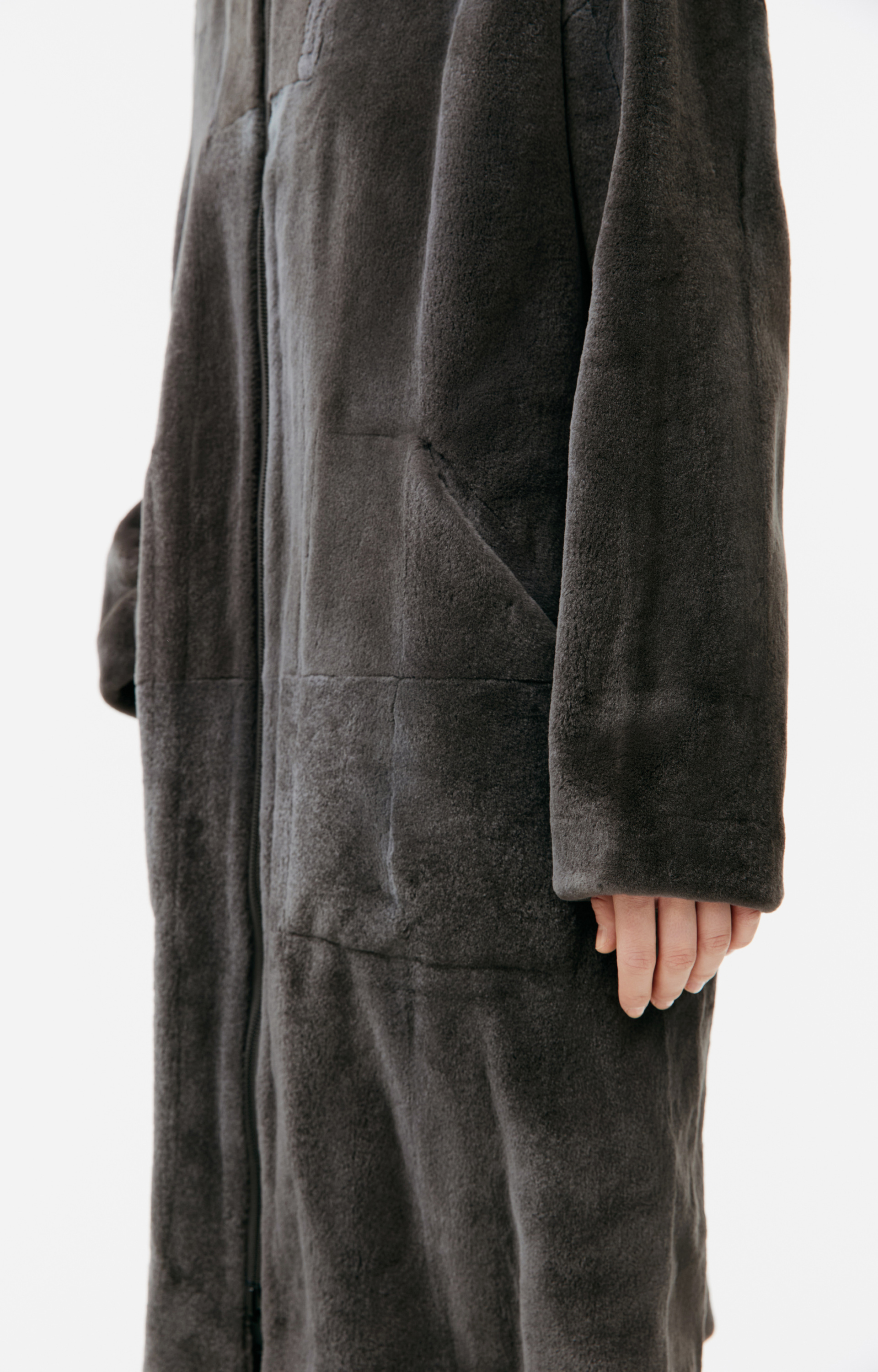 32 Paradis Двусторонняя норковая шуба Alpes