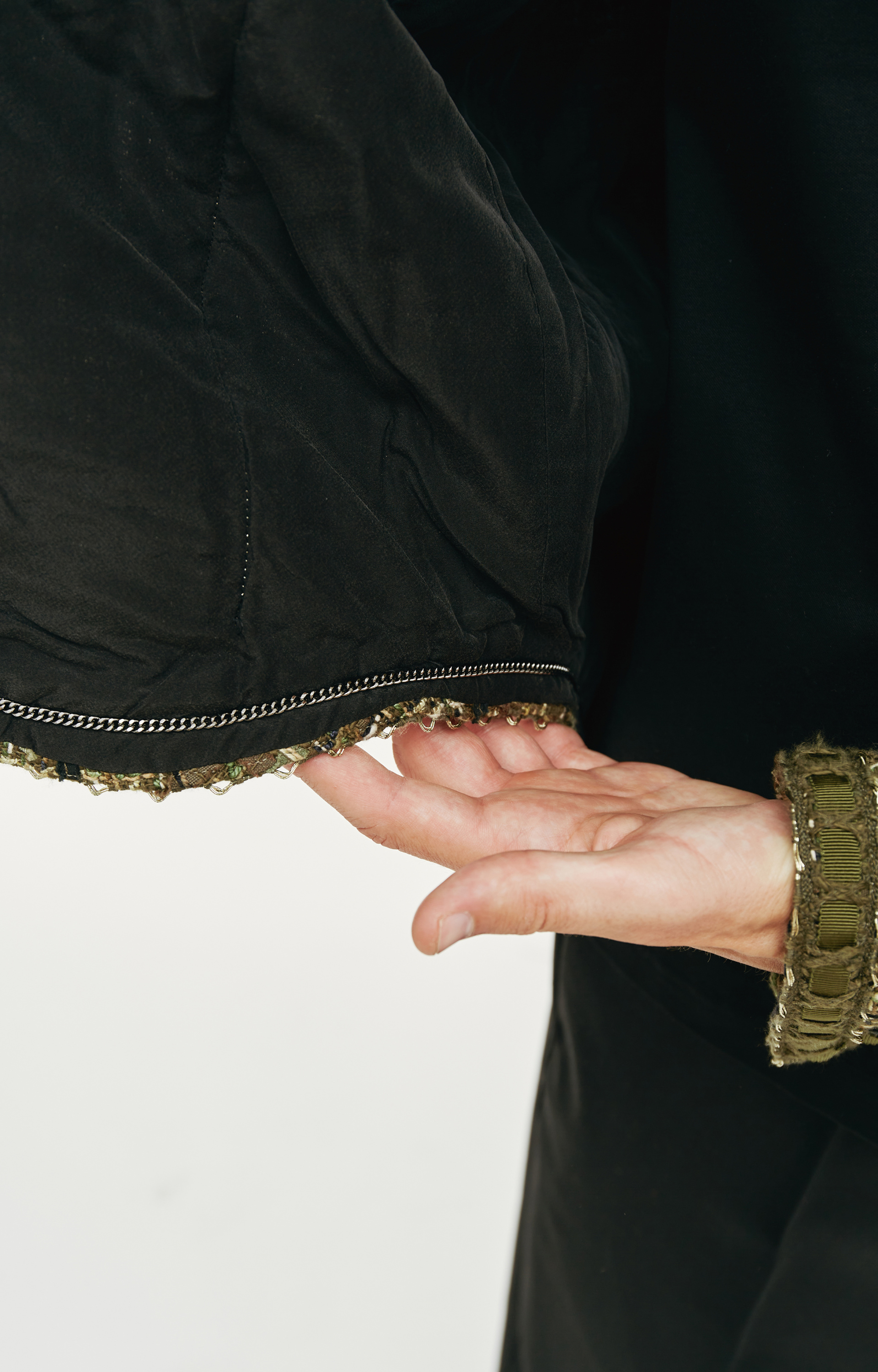 Readymade Твидовая рубашка с декоративными пуговицами