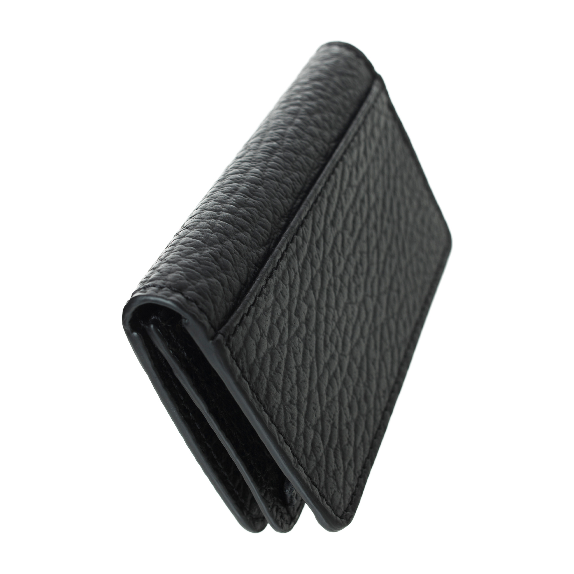 Maison Margiela Кожаный картхолдер на кнопке