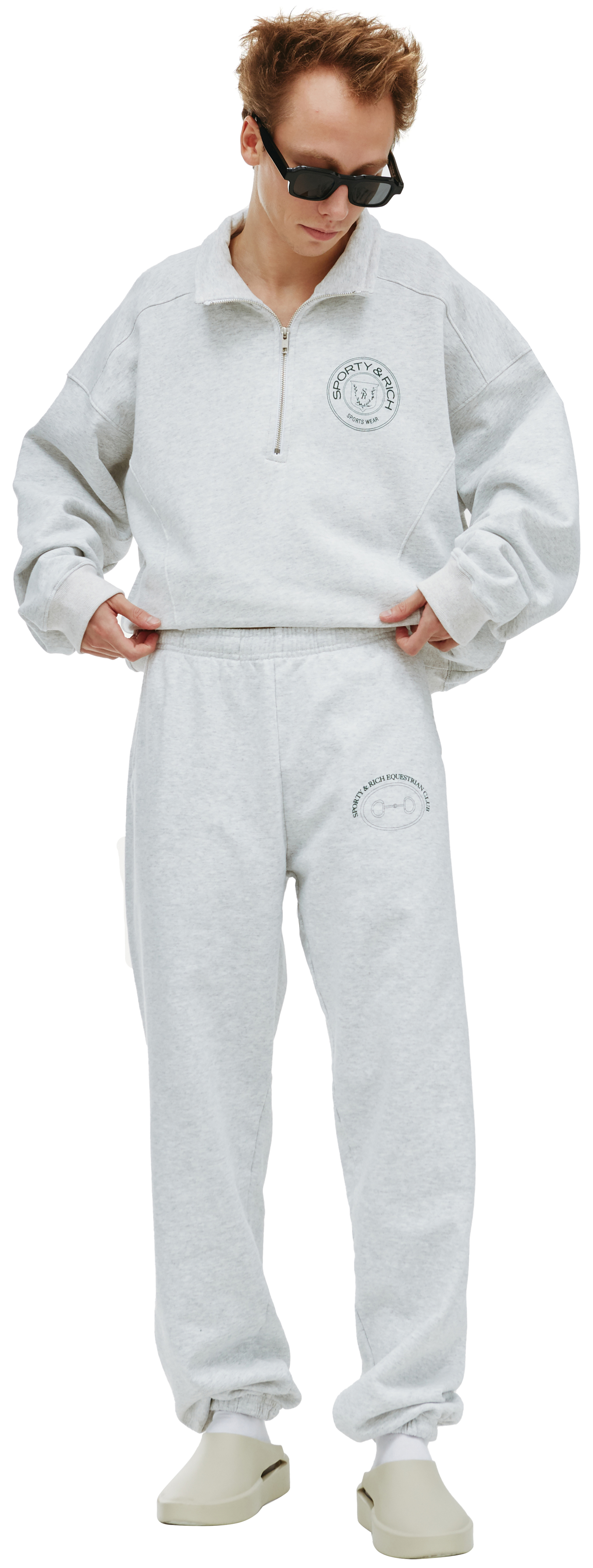 SPORTY & RICH Спортивные брюки Equestrian Club