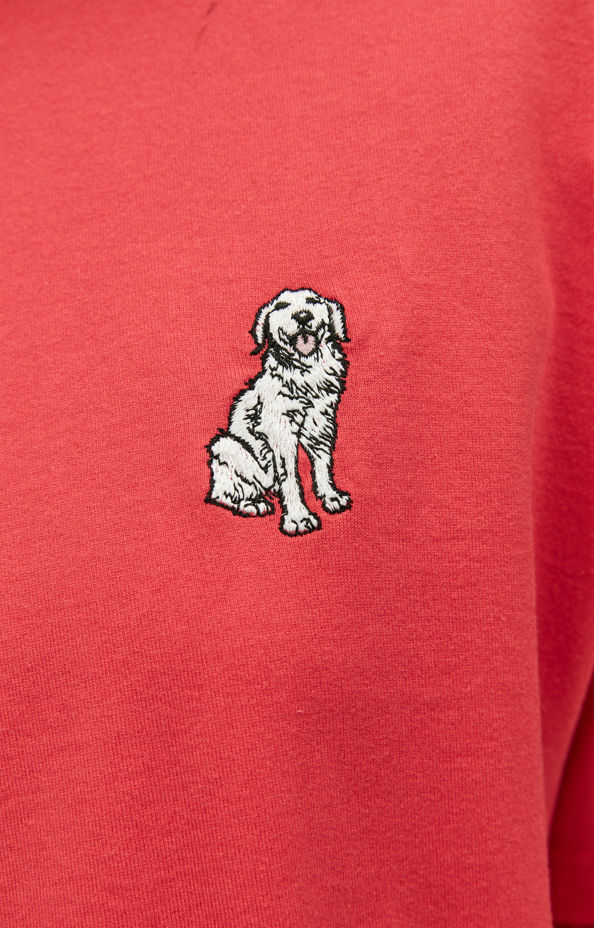 Undercover Красная футболка с принтом Demidog