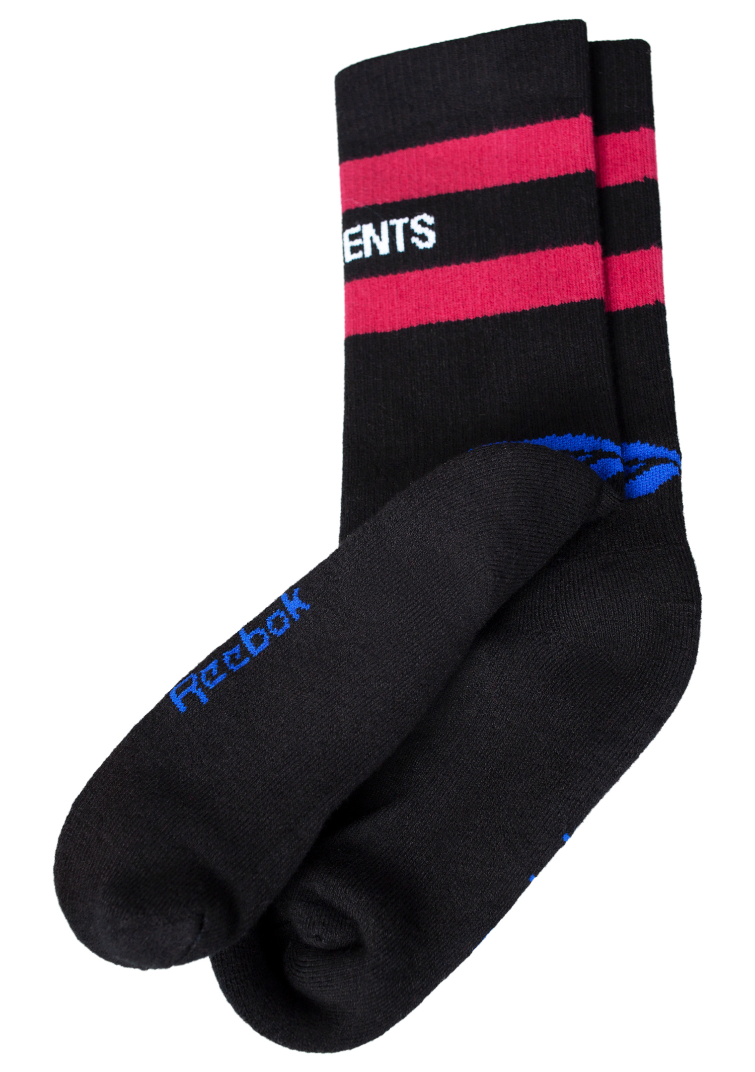 VETEMENTS Черные носки с логотипом