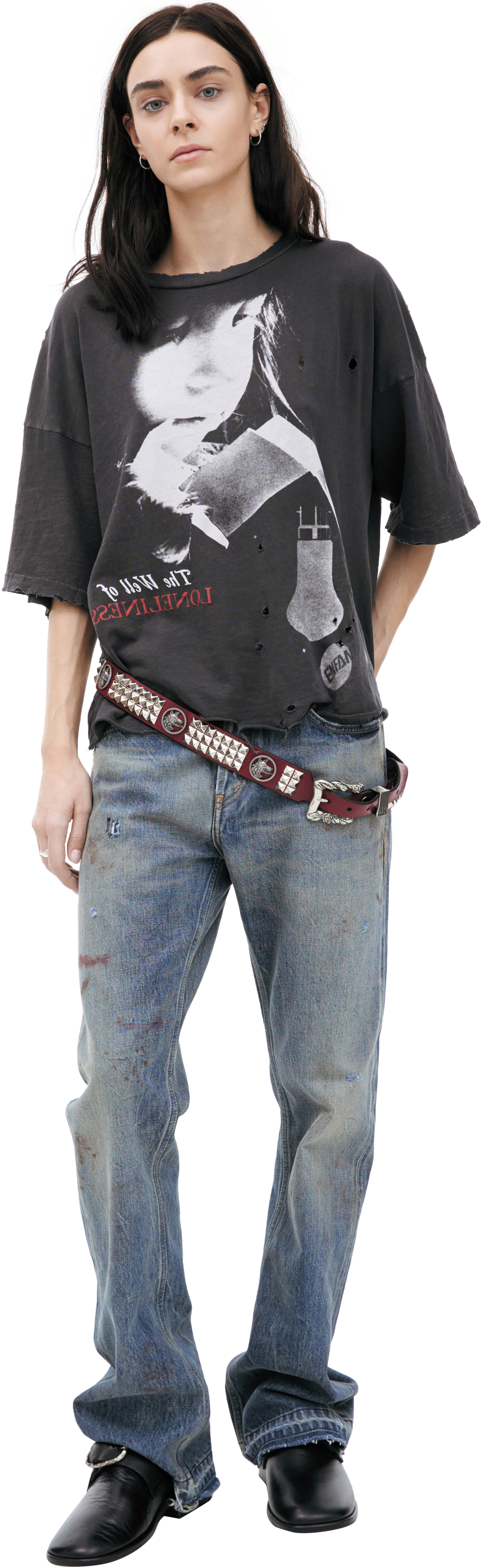 Enfants Riches Déprimés Футболка Well Of Loneliness Dirty Charcoal