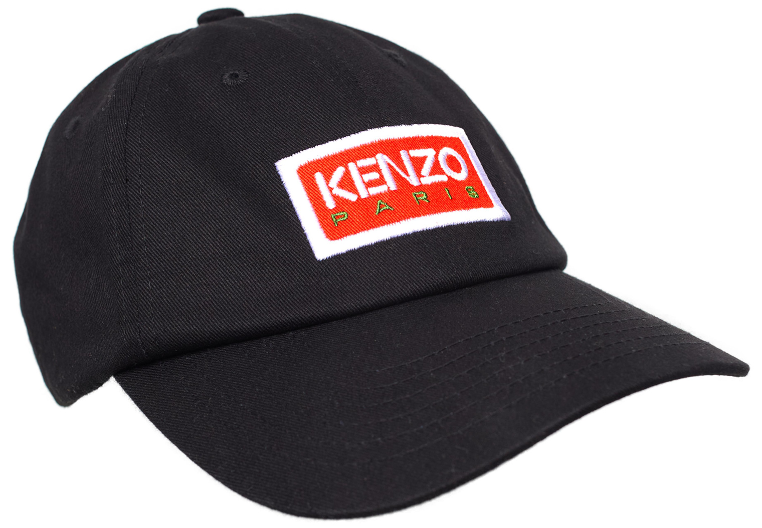 KENZO Черная кепка с логотипом