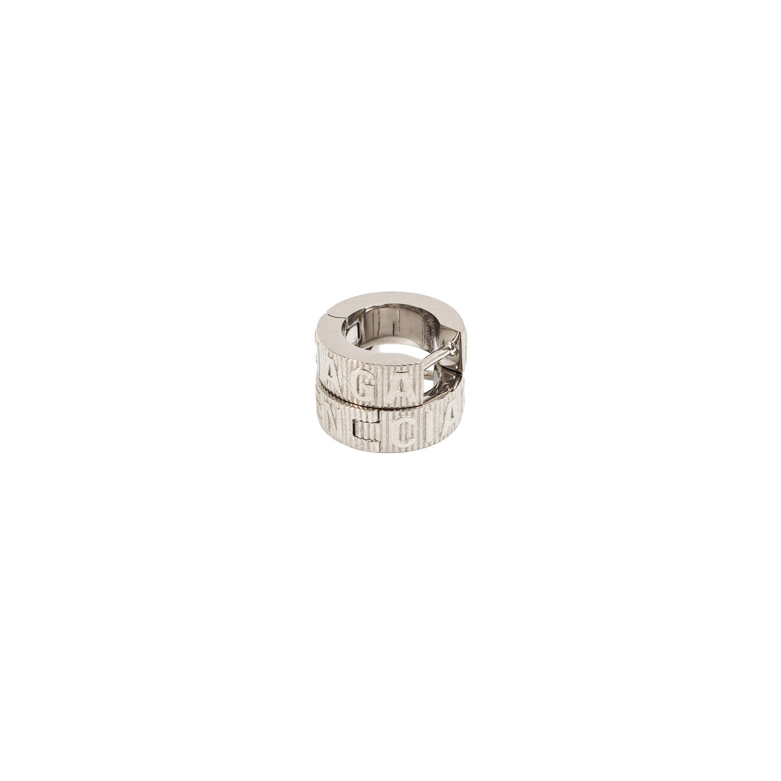 Balenciaga Серьги мини-кольца с логотипом