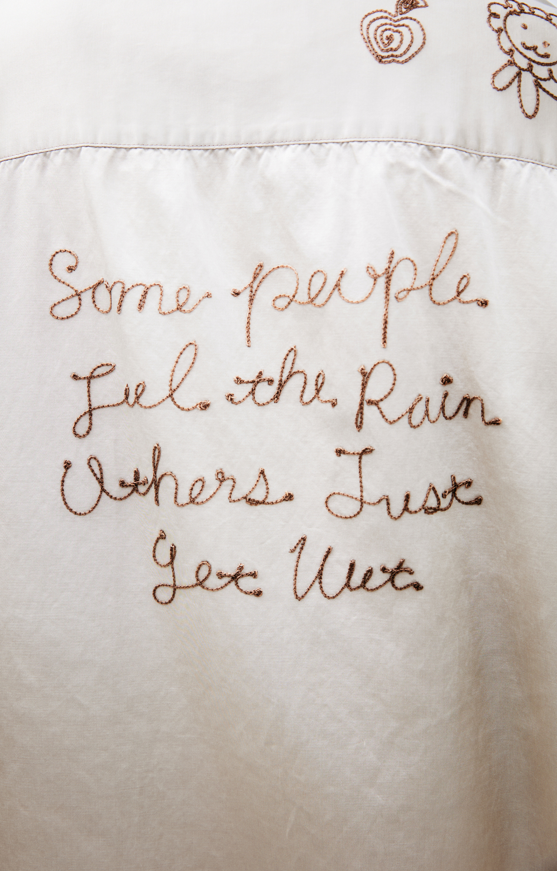 Maison Mihara Yasuhiro Рубашка в пижамном стиле