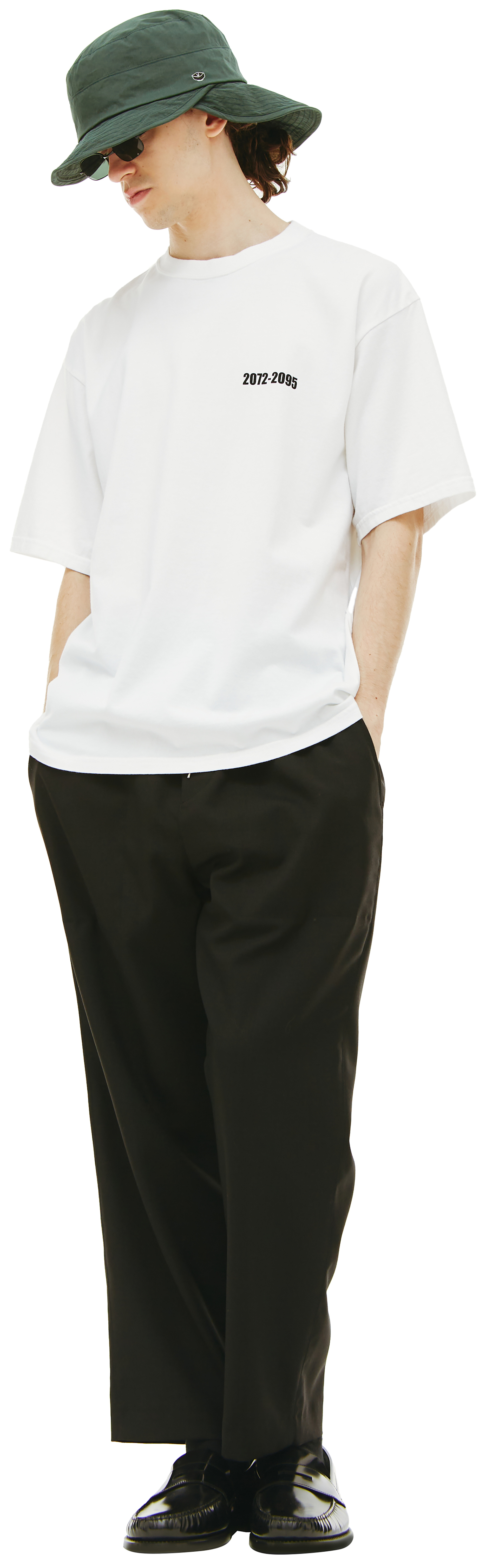 Undercover Хлопковая футболка с принтом