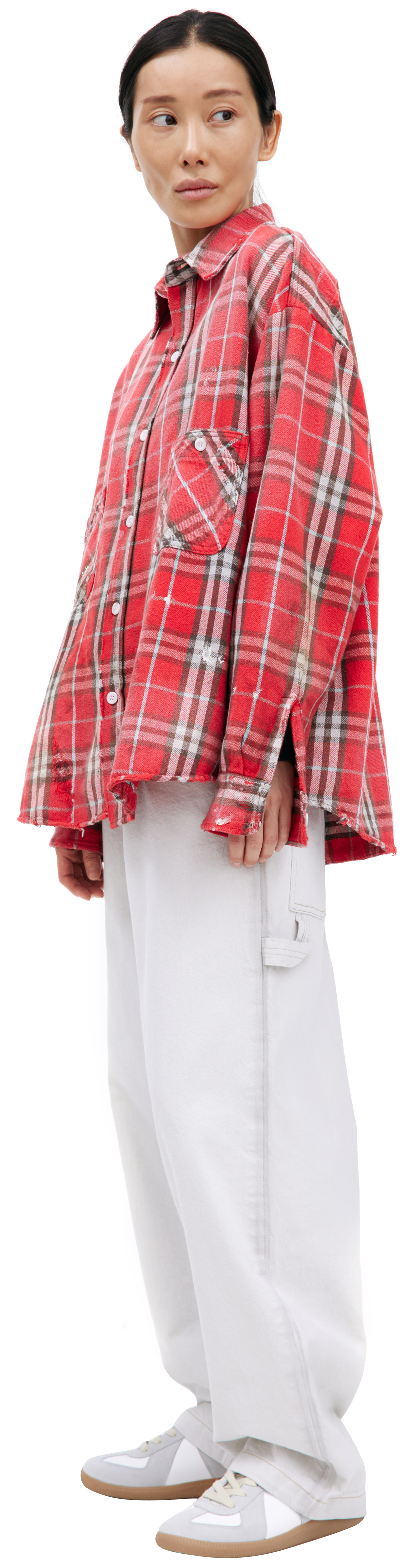 Saint Mxxxxxx Красная рубашка в клетку