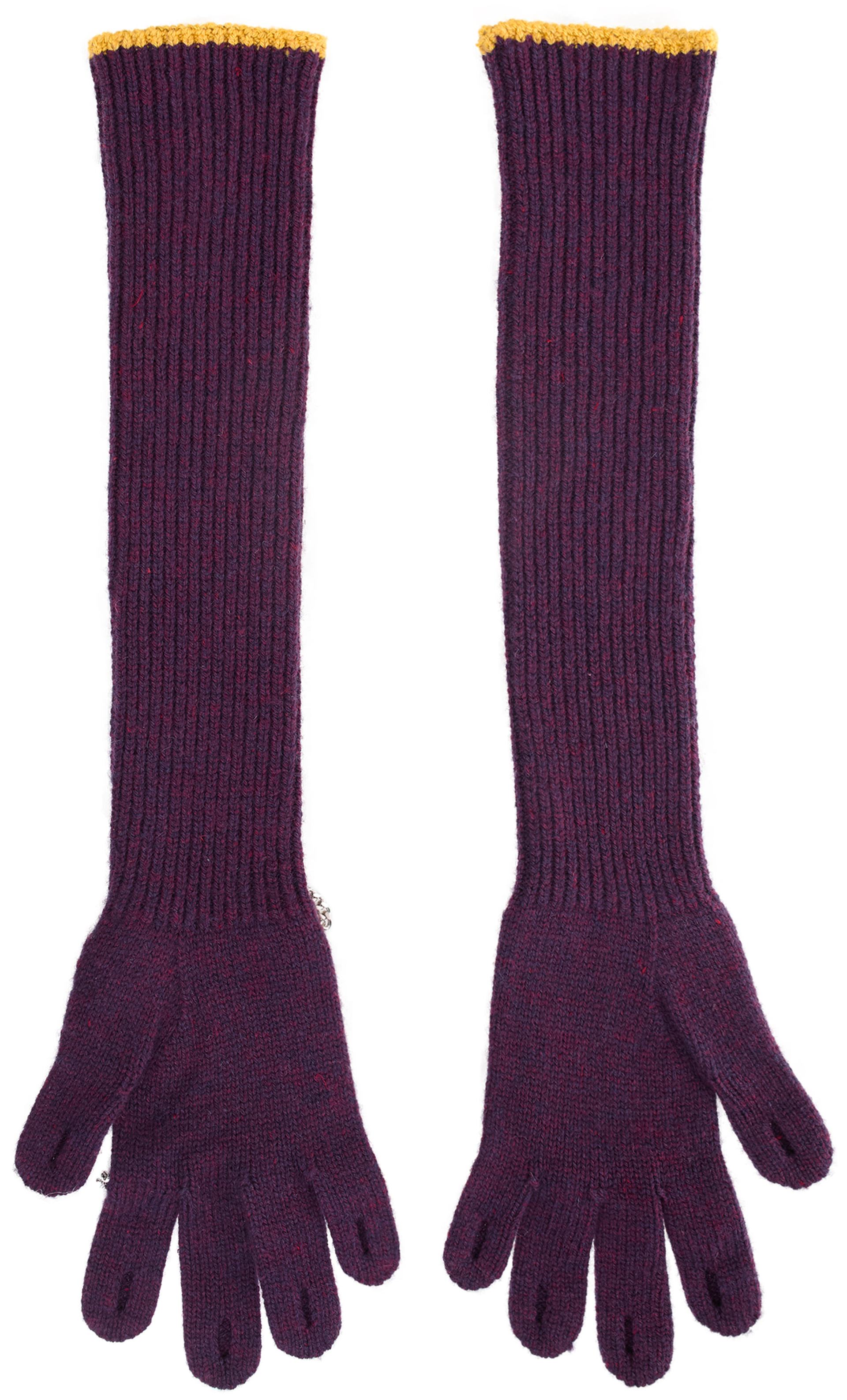 Doublet Фиолетовые перчатки с украшениями