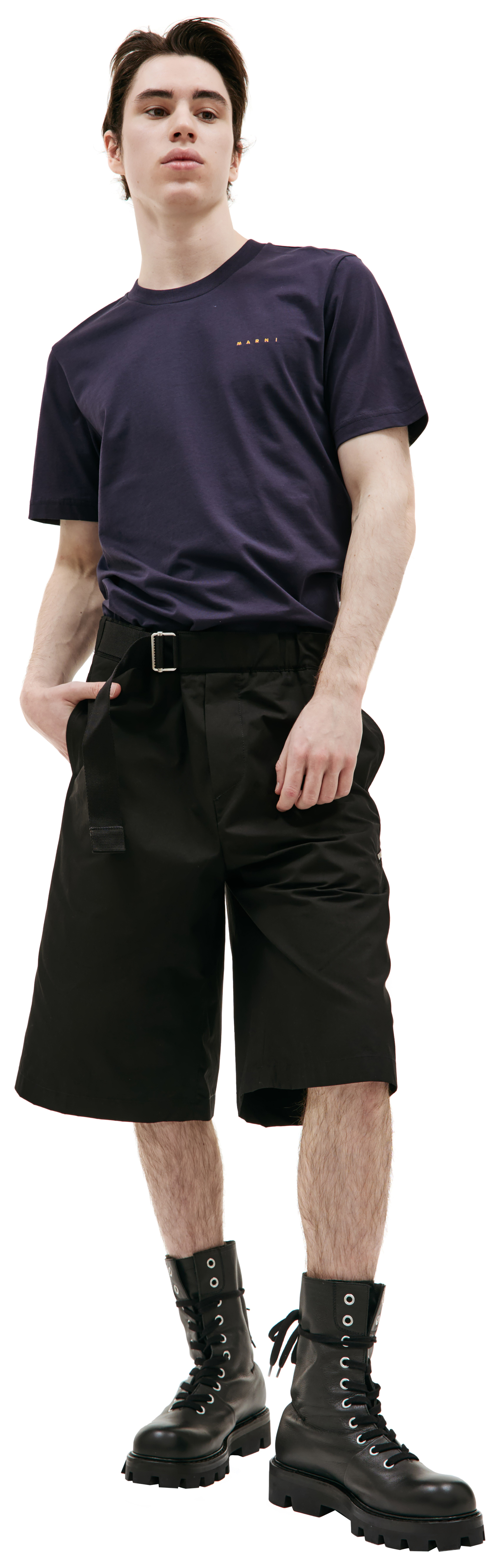 OAMC Хлопковые шорты с ремнем