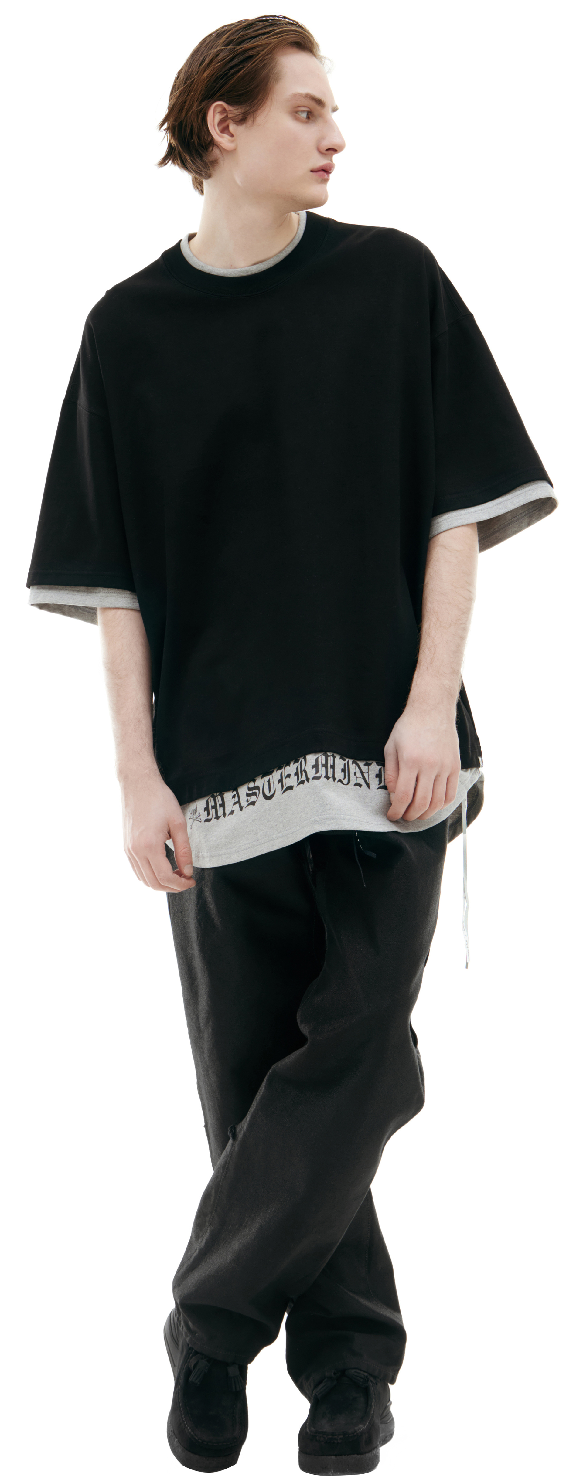 Mastermind WORLD Оверсайз футболка с логотипом