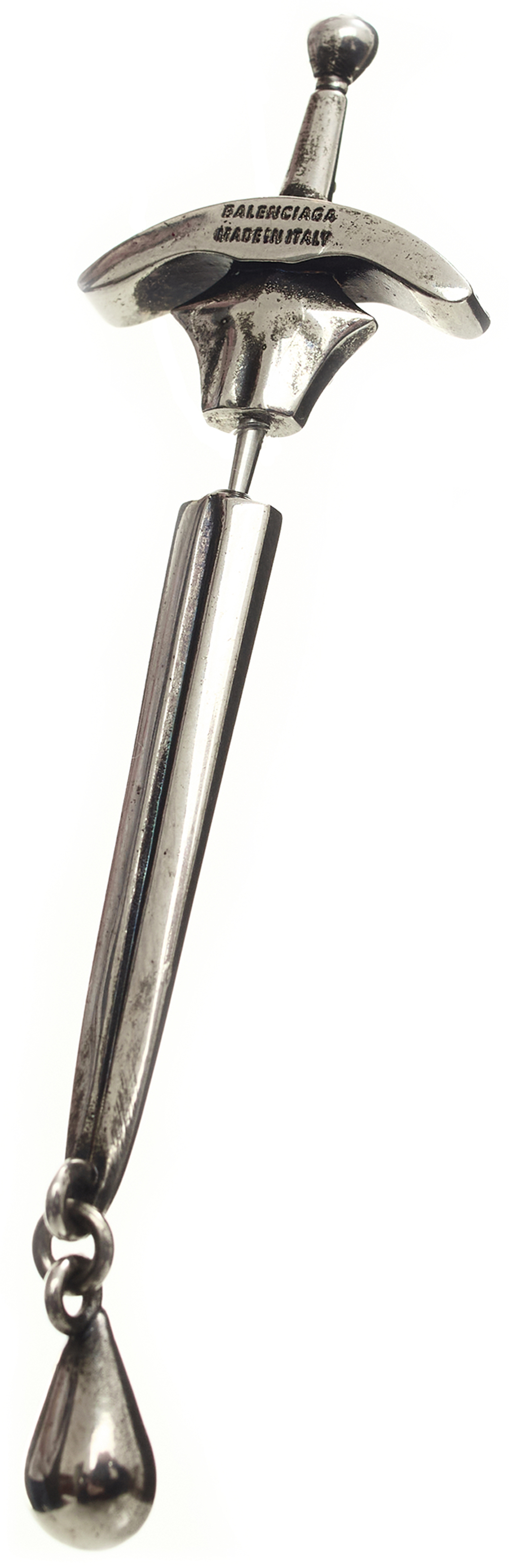 Balenciaga Моносерьга в виде меча