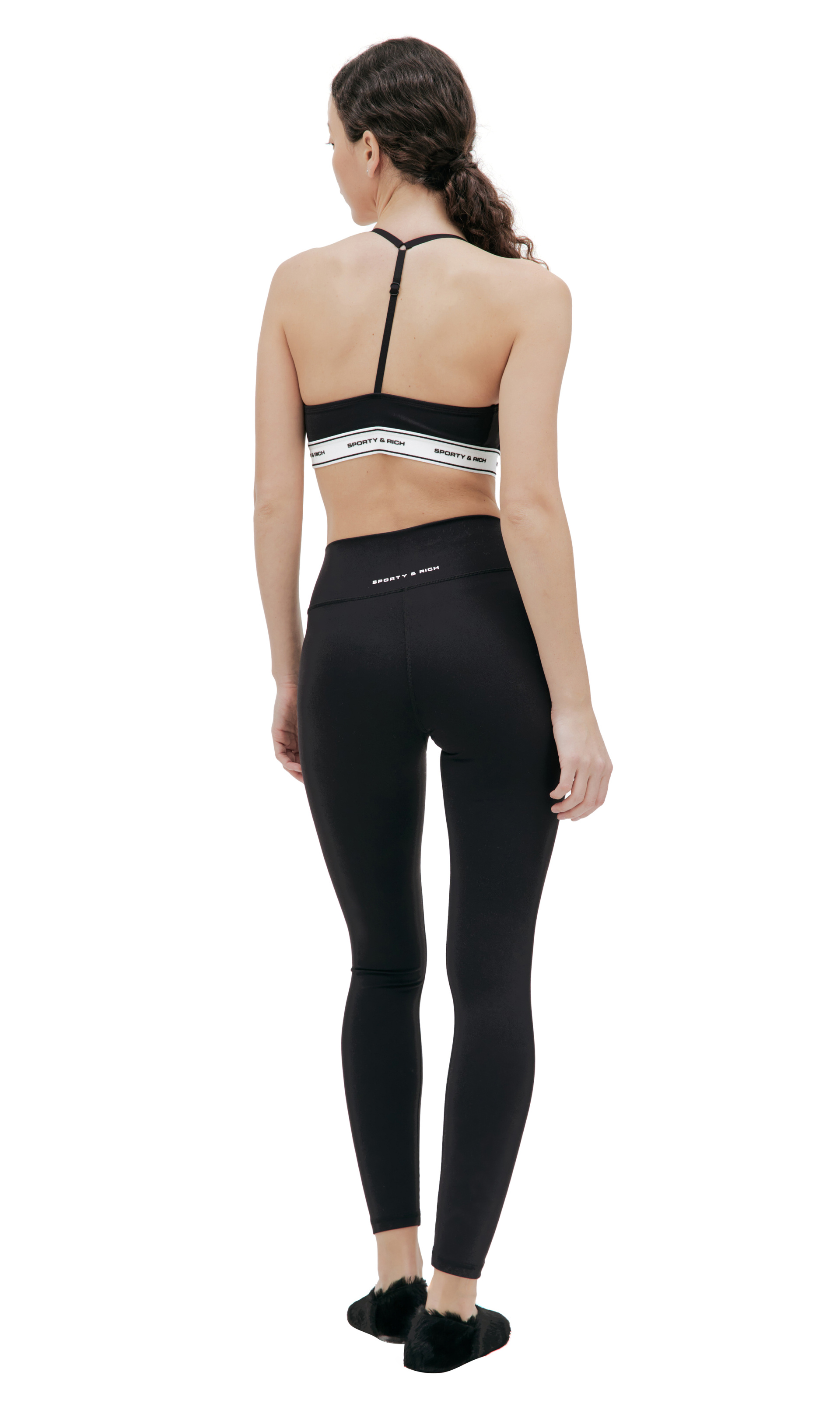 SPORTY & RICH Спортивные леггинсы SR Bold