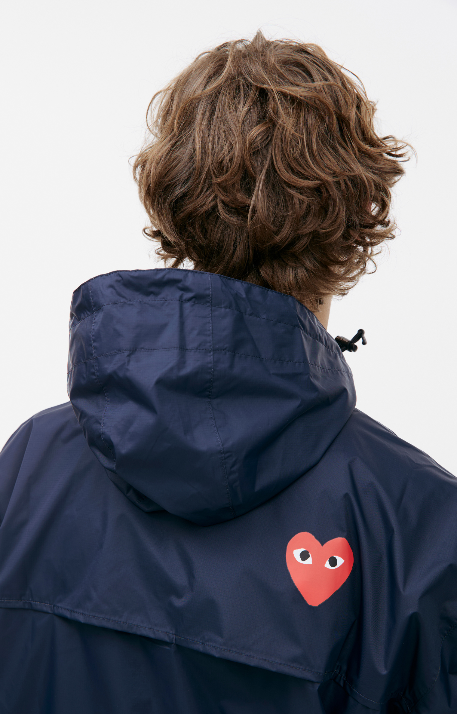 Comme des Garcons Куртка с капюшоном Comme des Garcons PLAY x K-Way