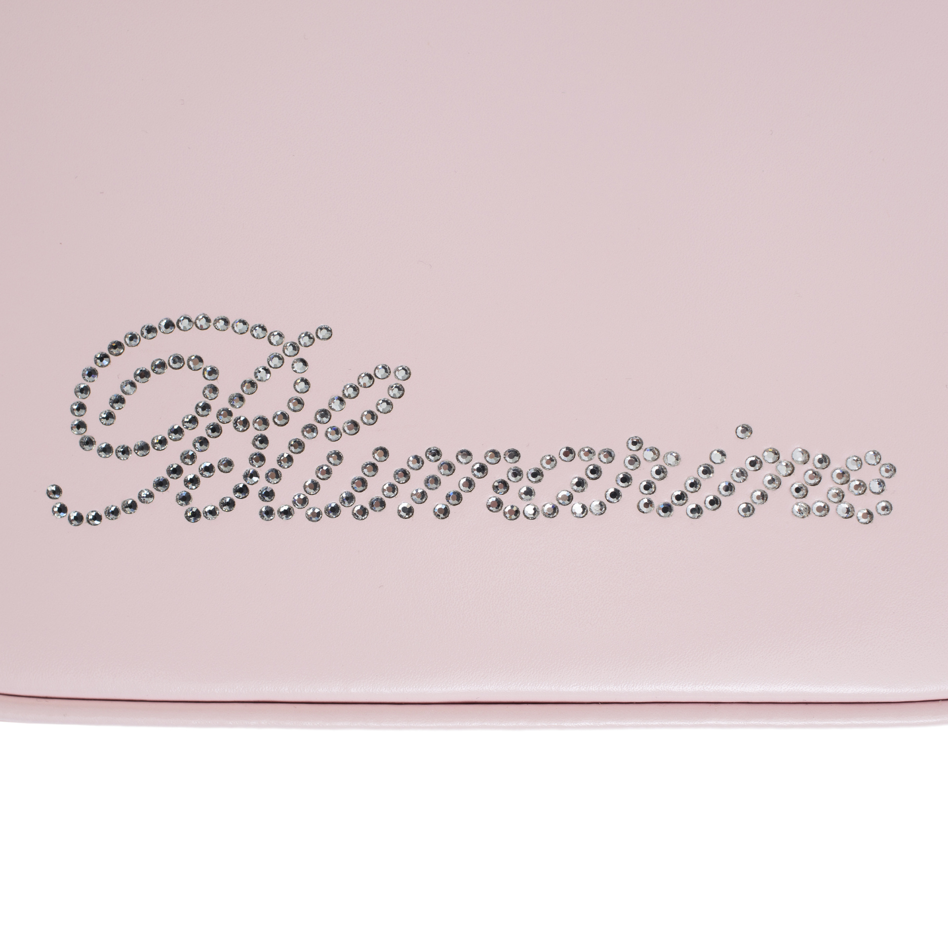 Blumarine Cумка с логотипом из страз
