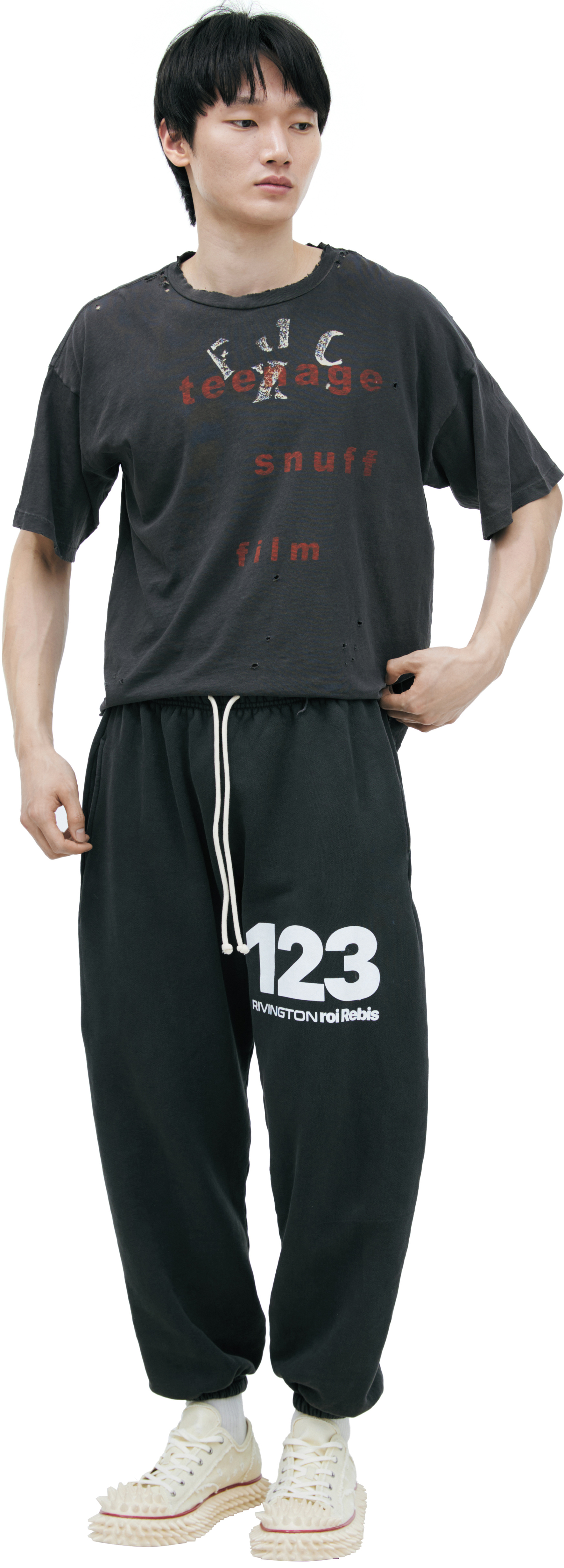 RRR123 Спортивные брюки с логотипом