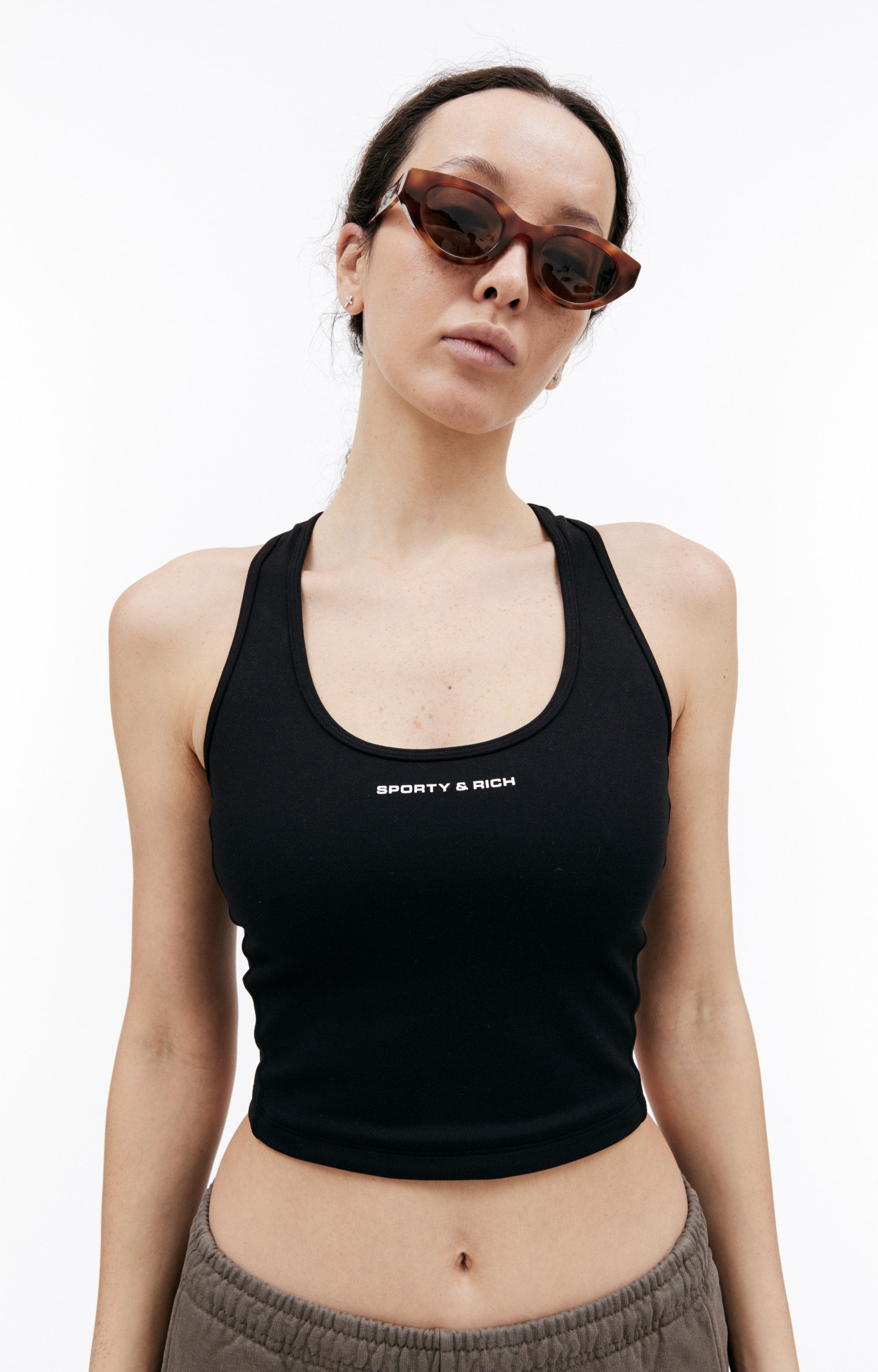 SPORTY & RICH Спортивный топ SR Bold