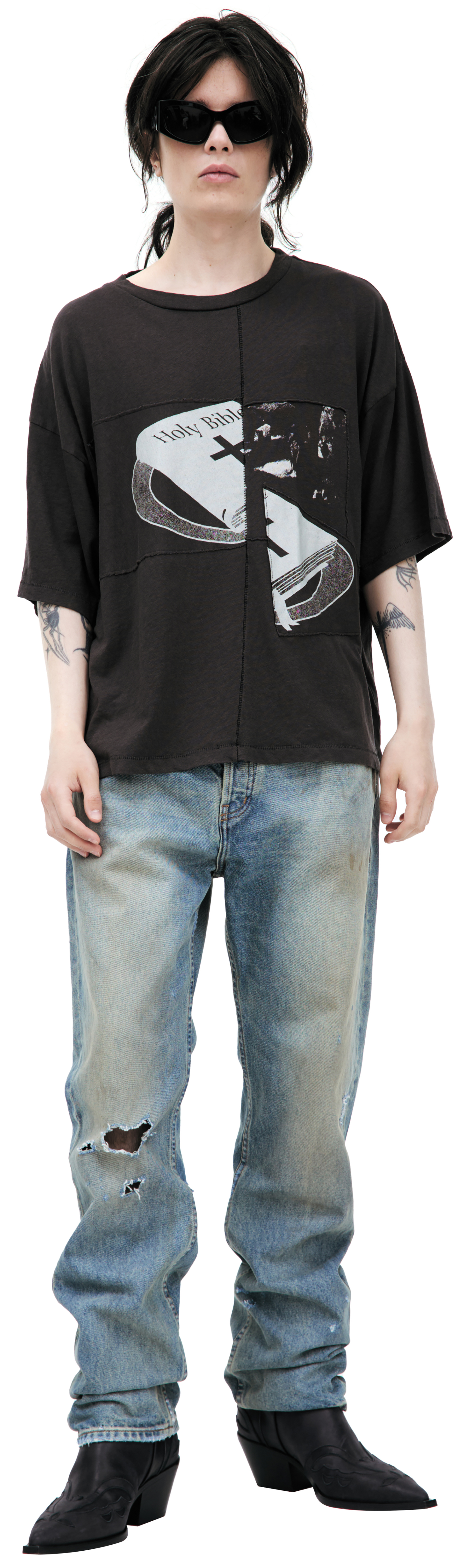 Enfants Riches Déprimés Футболка с принтом \'Holy Bible\'