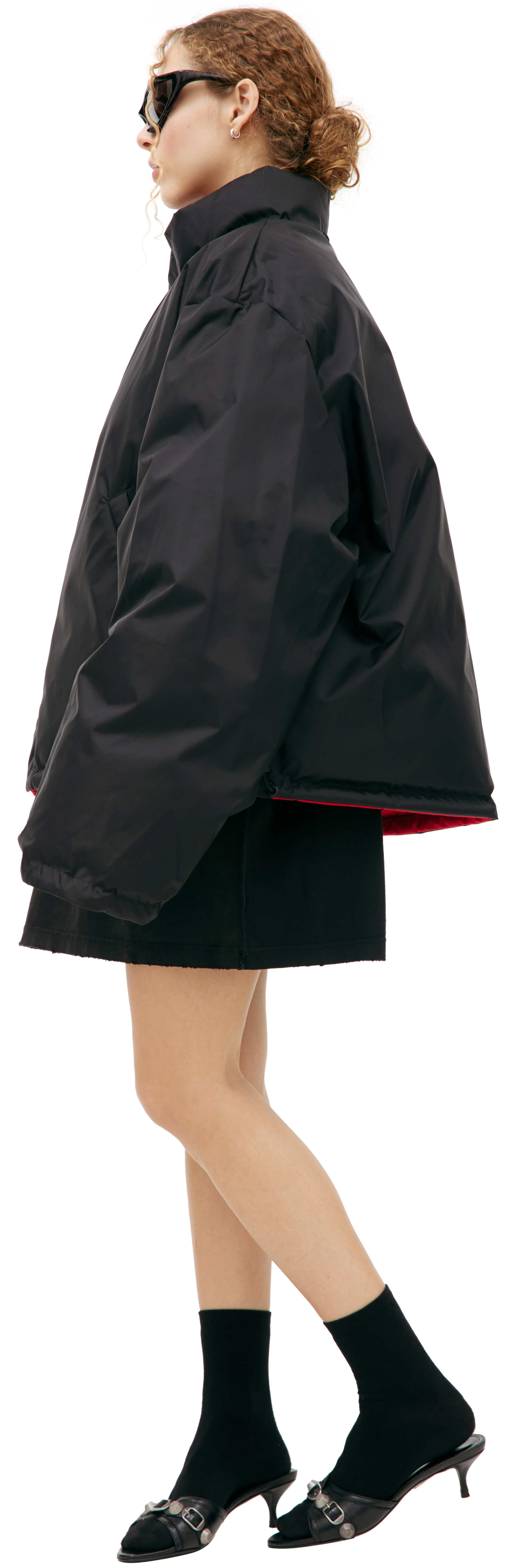 Balenciaga Двусторонний пуховик на молнии