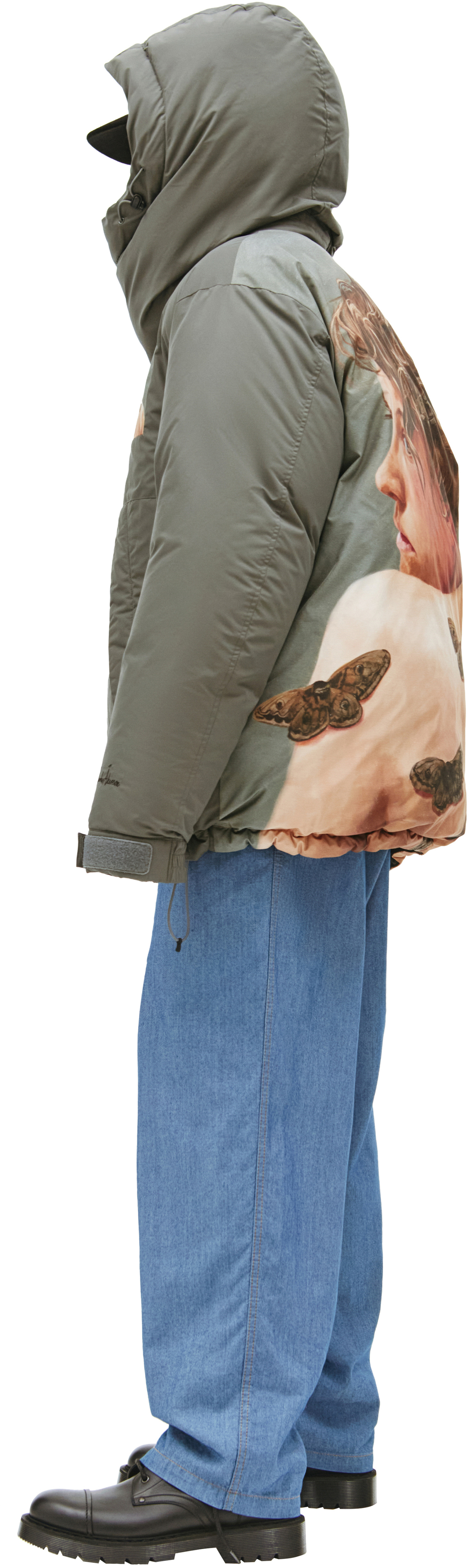 Undercover Пуховик с иллюстрациями Маркуса Окессона