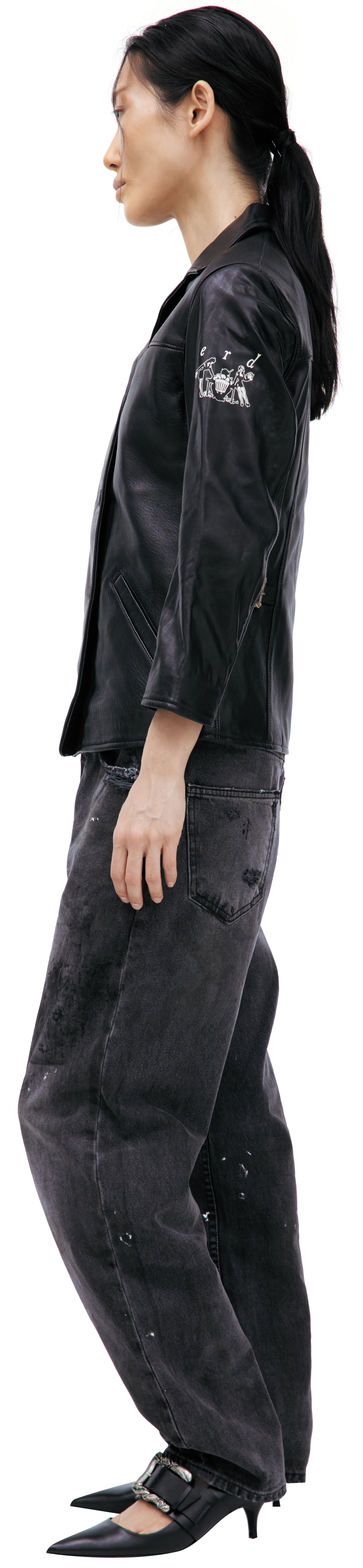 Enfants Riches Déprimés Кожаная куртка