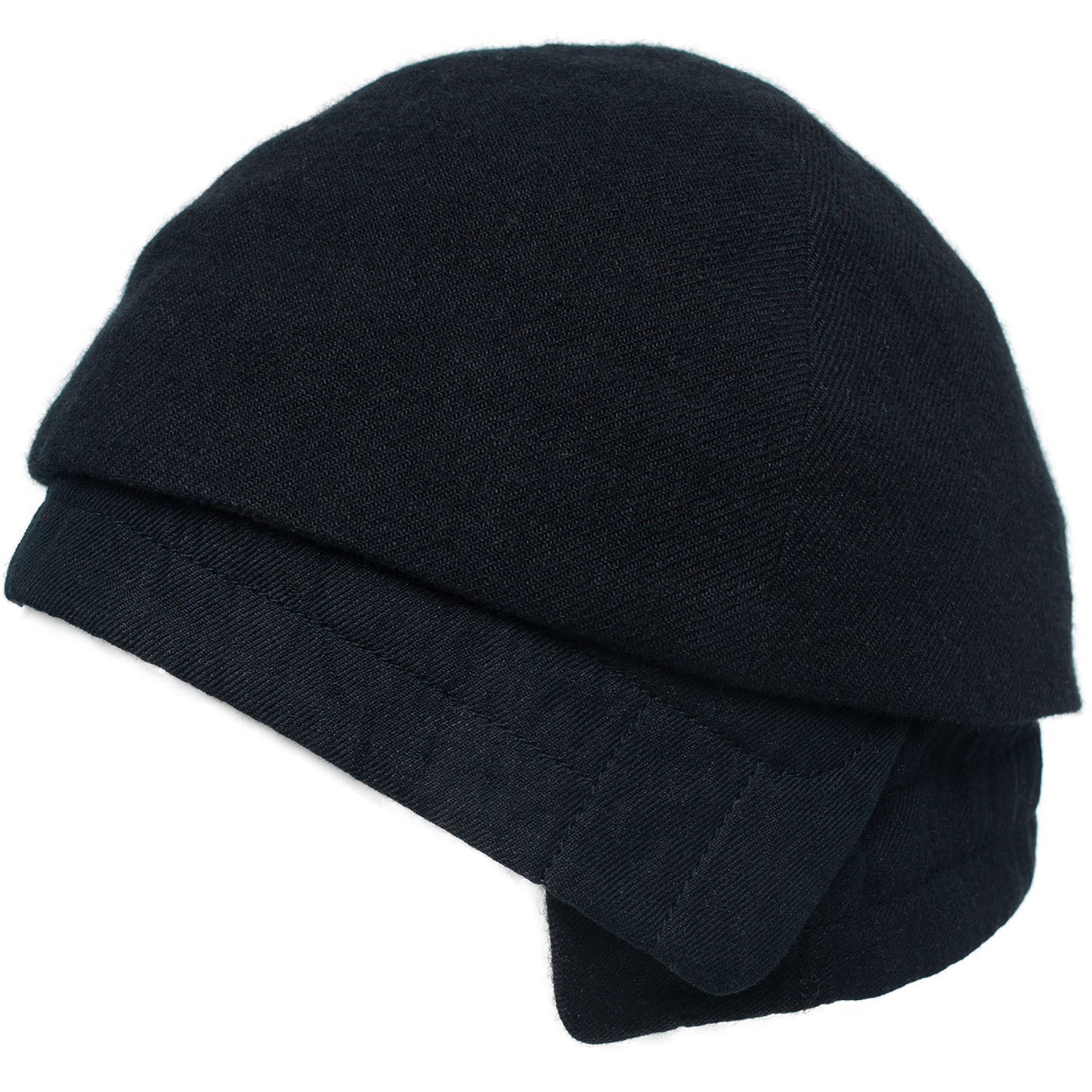 Ziggy Chen Черная шапка из кашемира