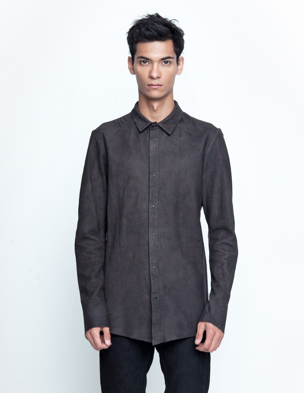 Isaac Sellam Кожаная рубашка