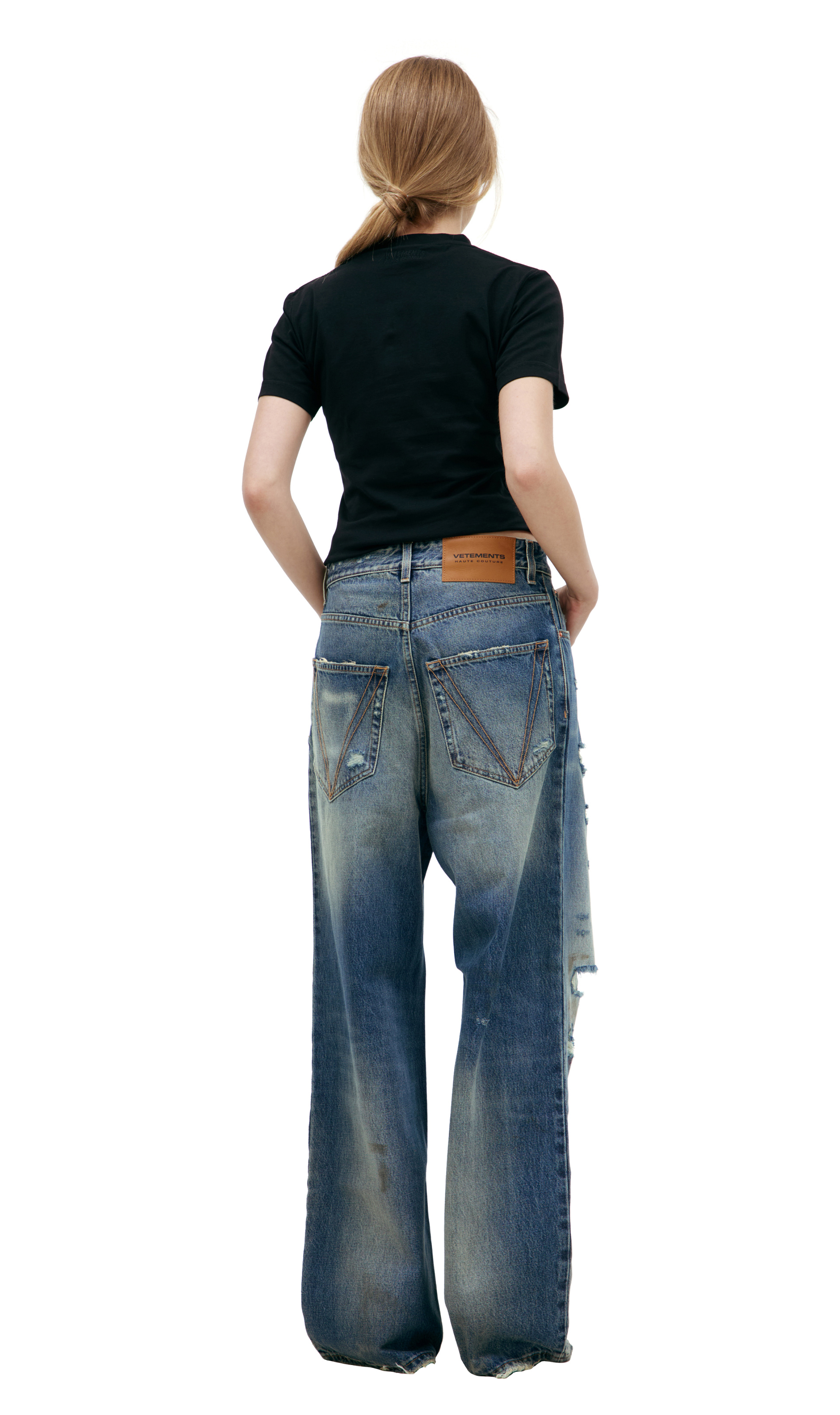 VETEMENTS Футболка с принтом