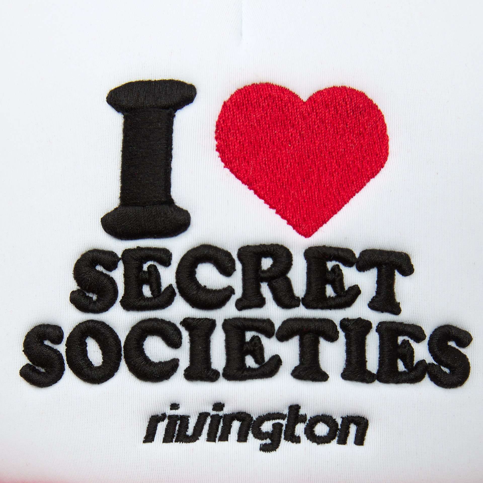 RRR123 Кепка I love SECRET SOCIETIES