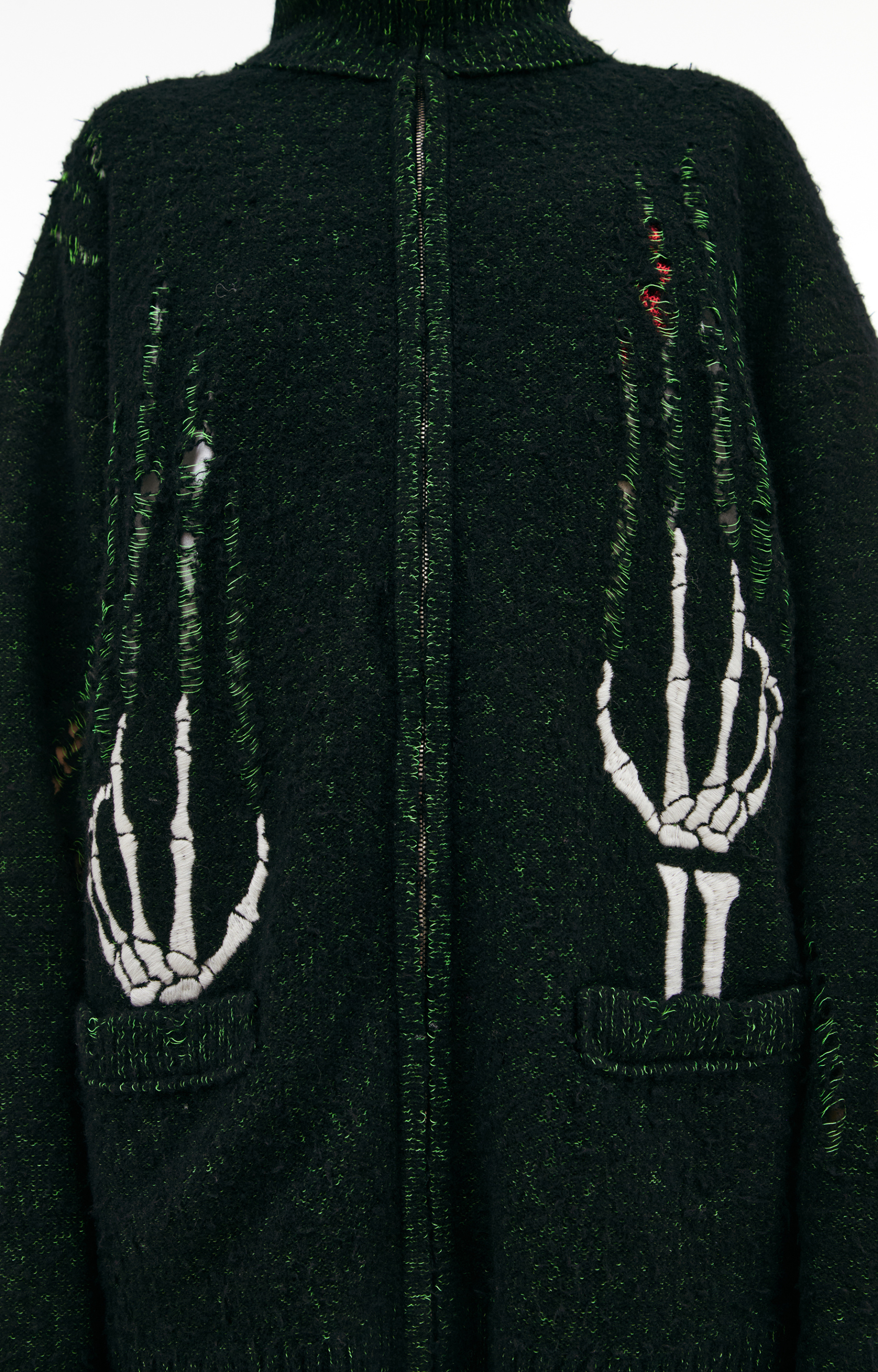 Doublet Кардиган с руками скелета