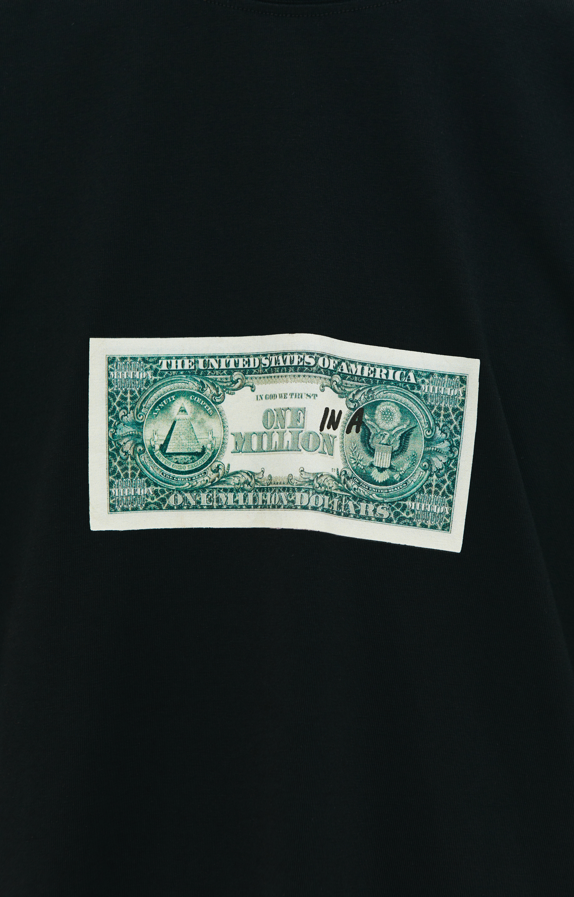 VETEMENTS ФУтболка с принтом \'One in a Million\'