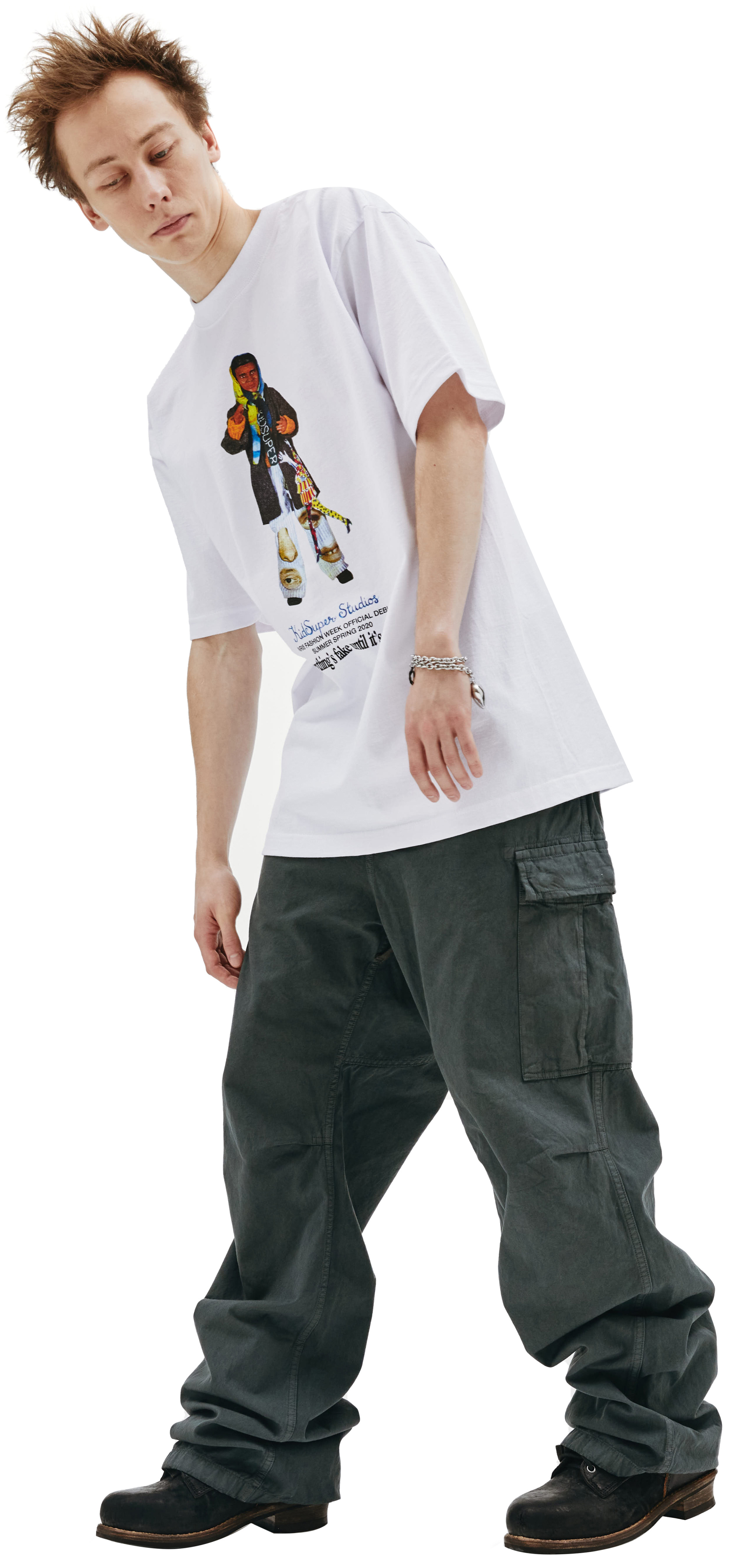 KidSuper Футболка с принтом Мухаммед Али