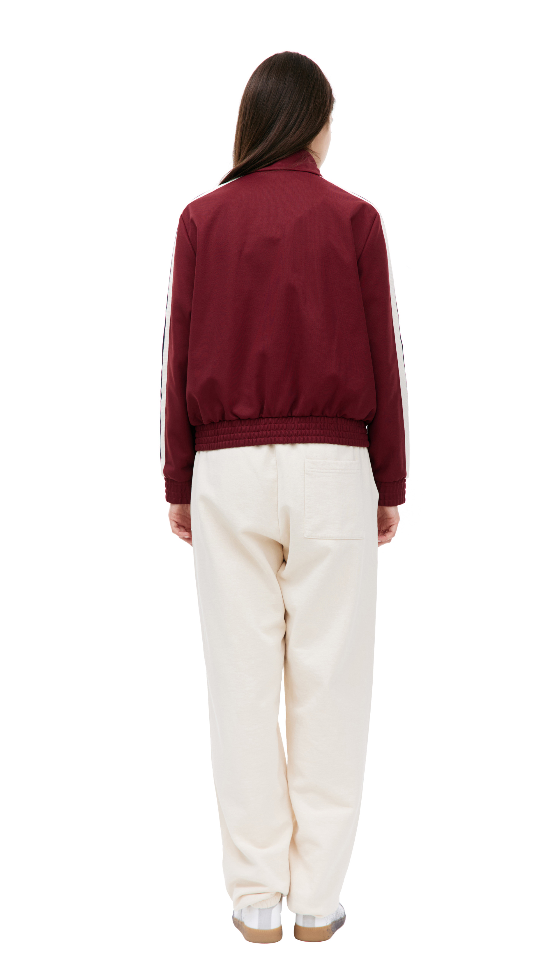 SPORTY & RICH Спортивная куртка Crown с лампасами