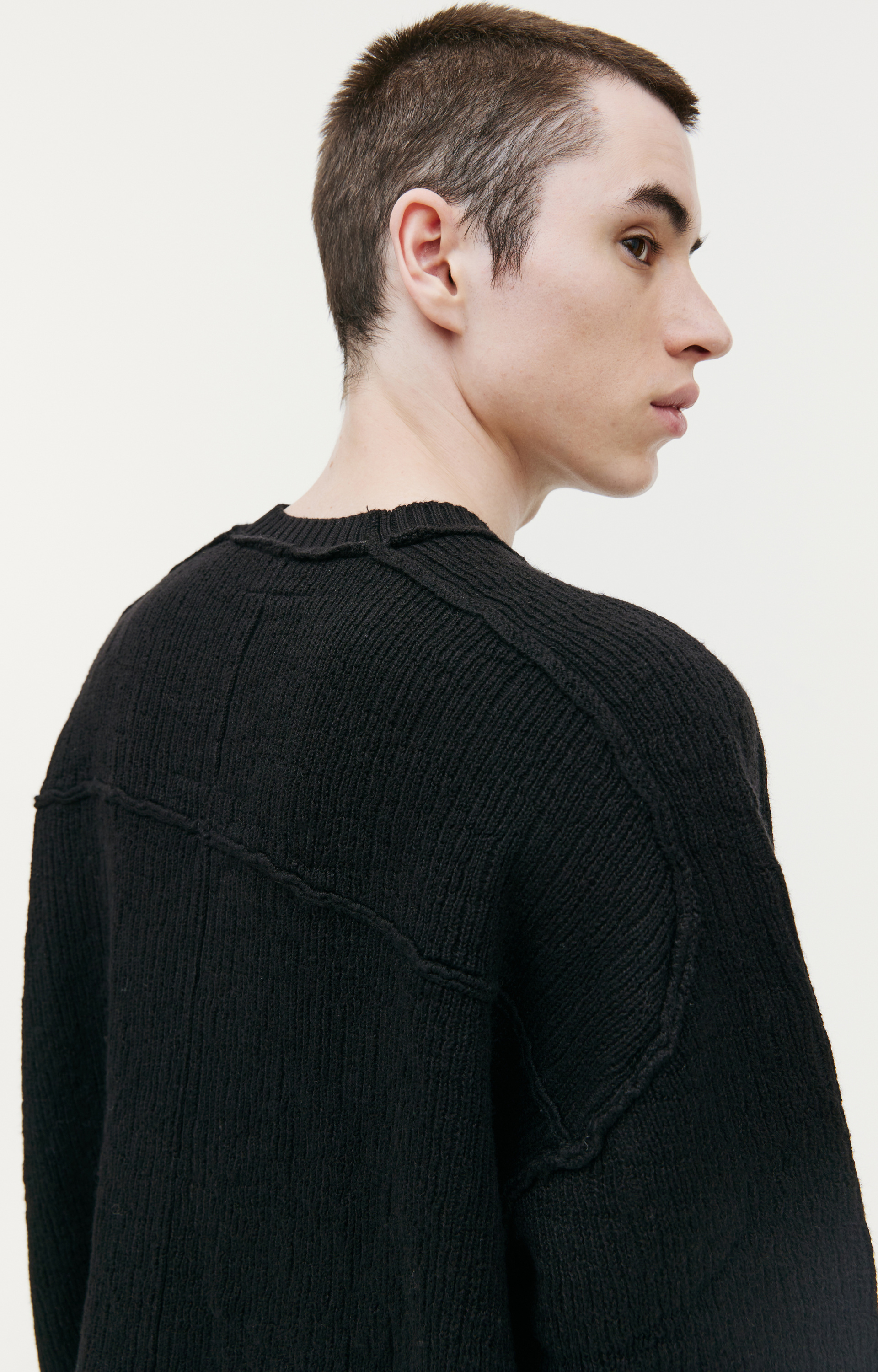 The Viridi-Anne Оверсайз свитер с молнией