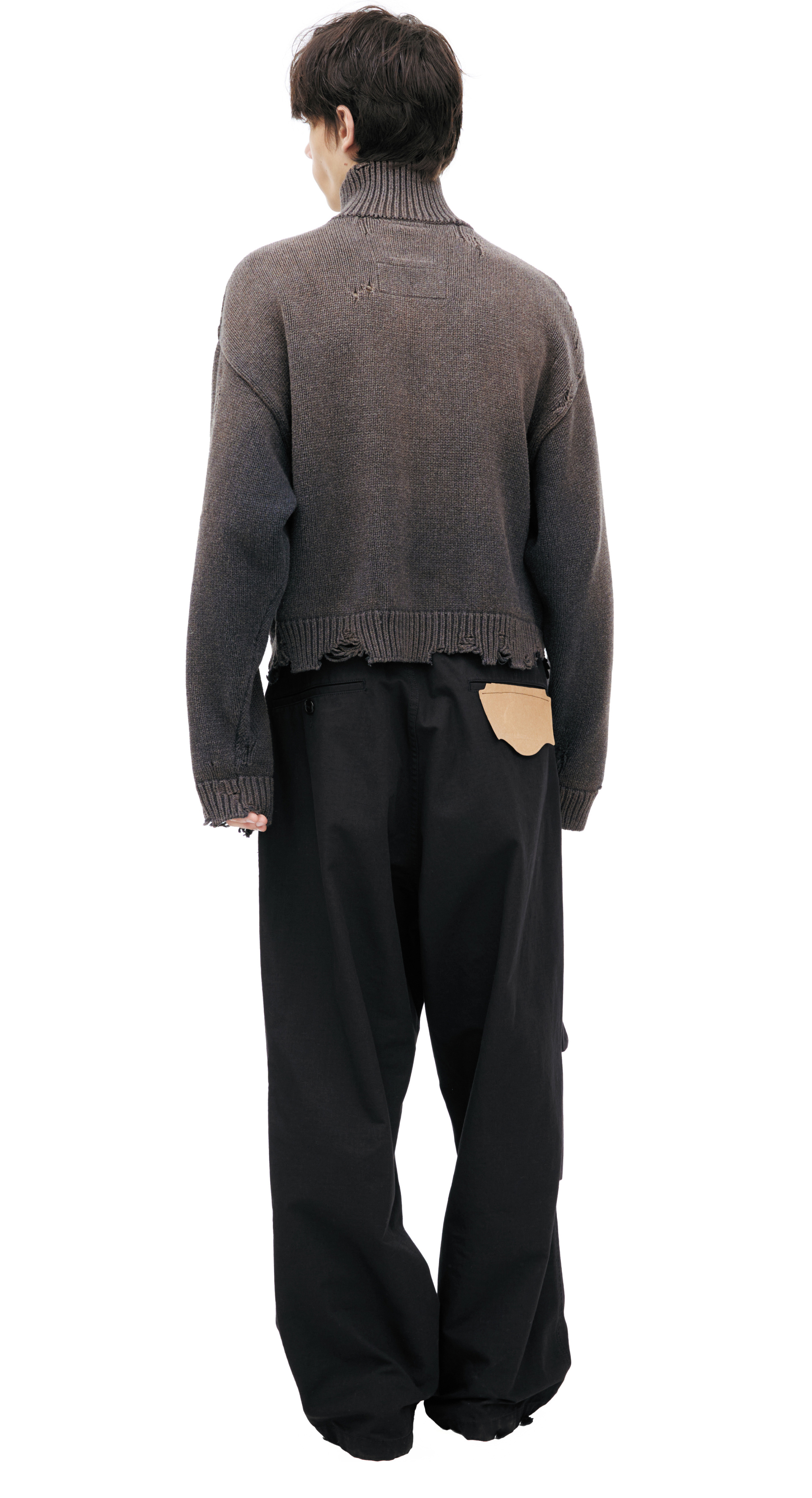 Maison Mihara Yasuhiro Кардиган с вышитым рисунком