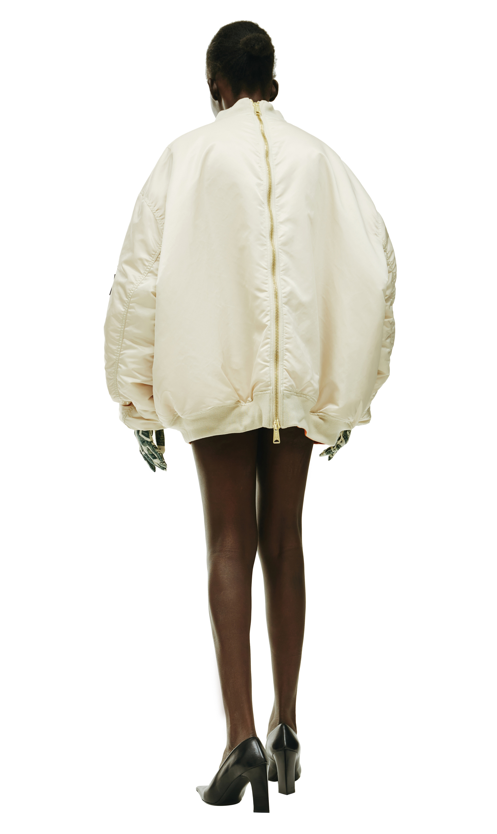 VETEMENTS Двусторонний бомбер VETEMENTS X ALPHA INDUSTRIES