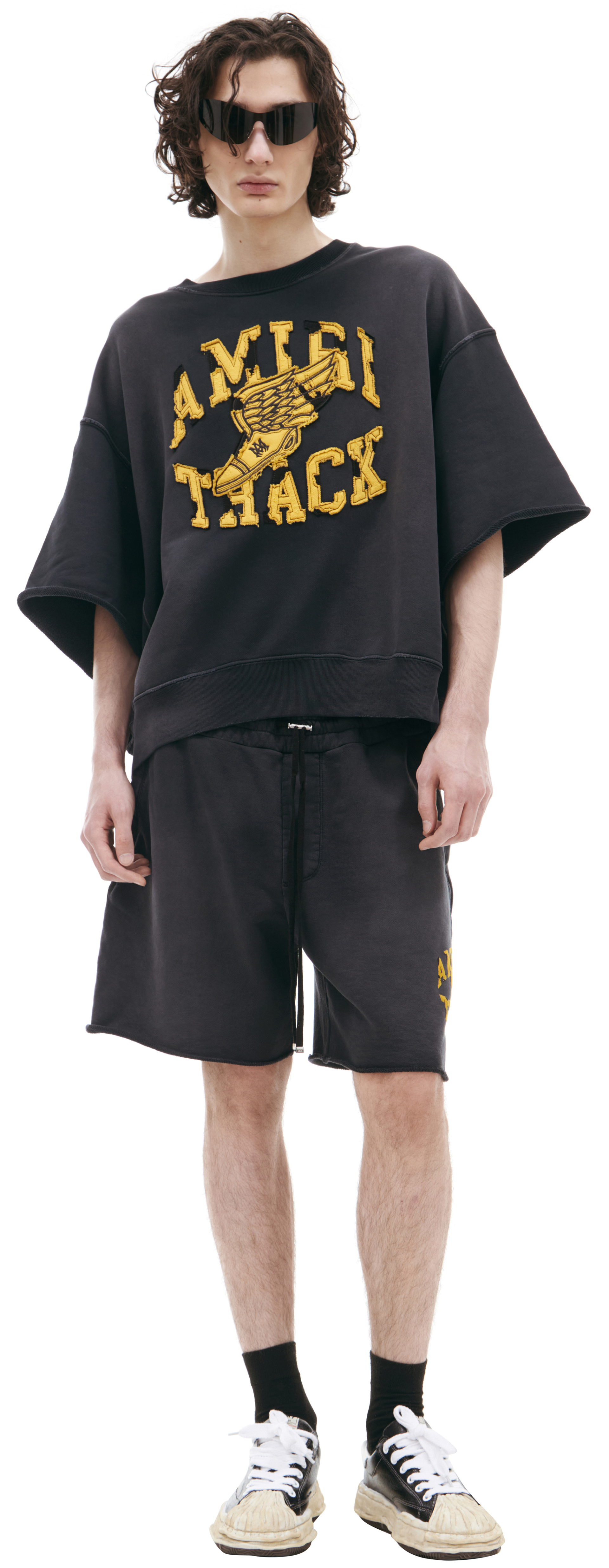 AMIRI Футболка с вышитым логотипом