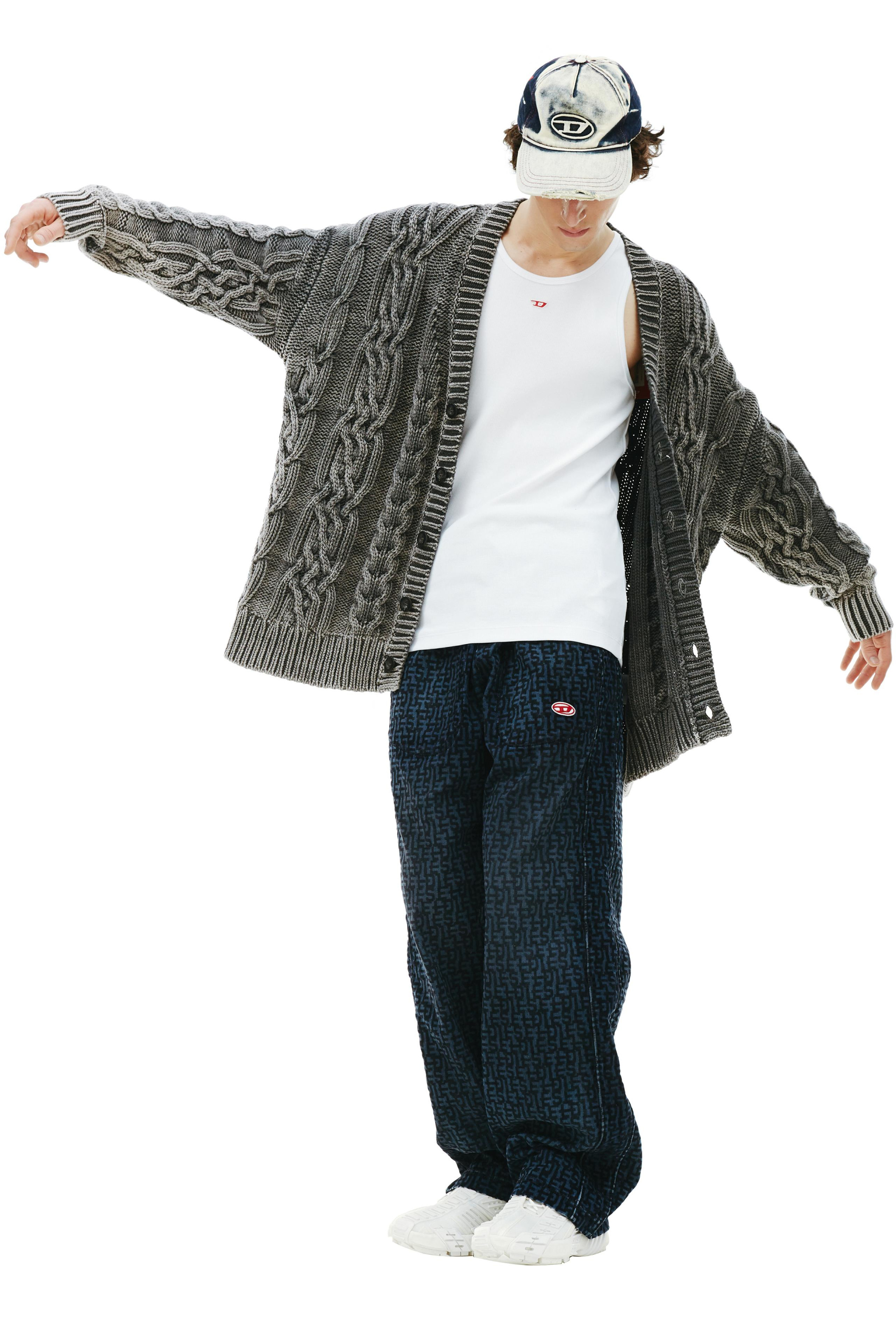 Diesel Вязаный кардиган K-Elindo