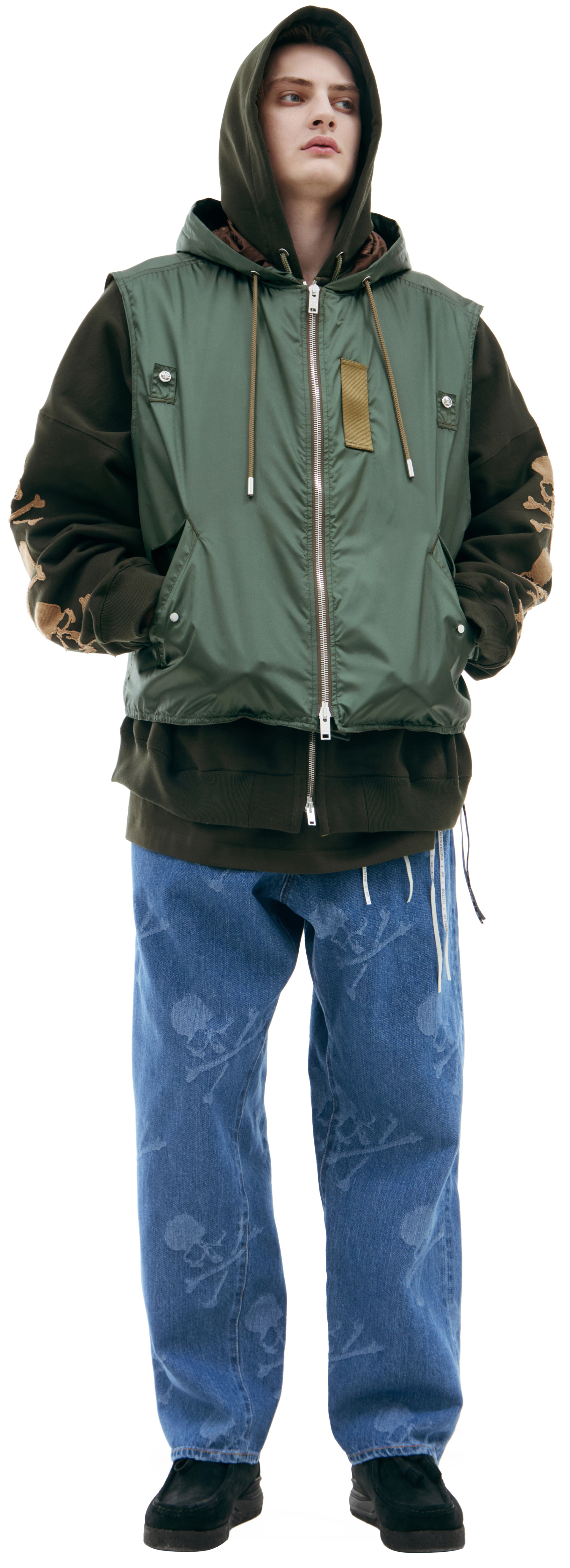 Mastermind WORLD Жилет с капюшоном