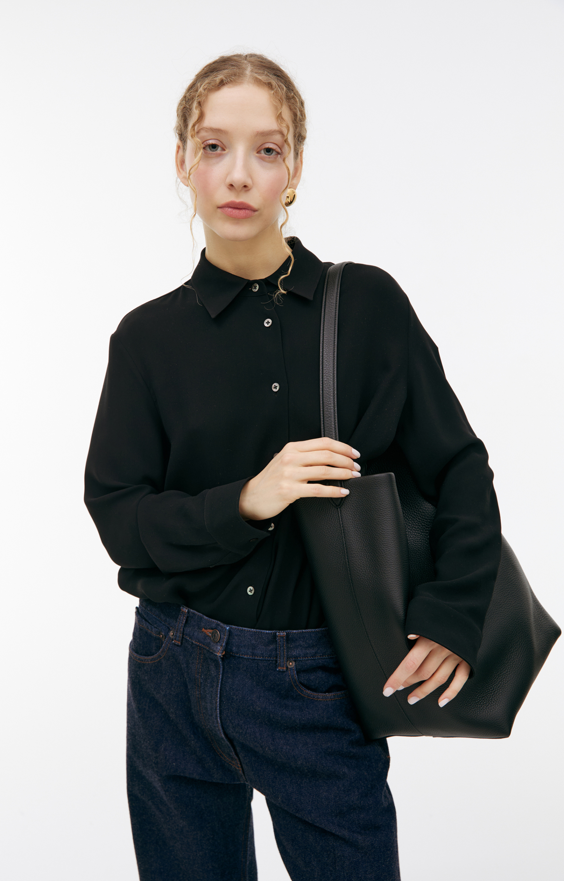 The Row Прямые джинсы из шерсти