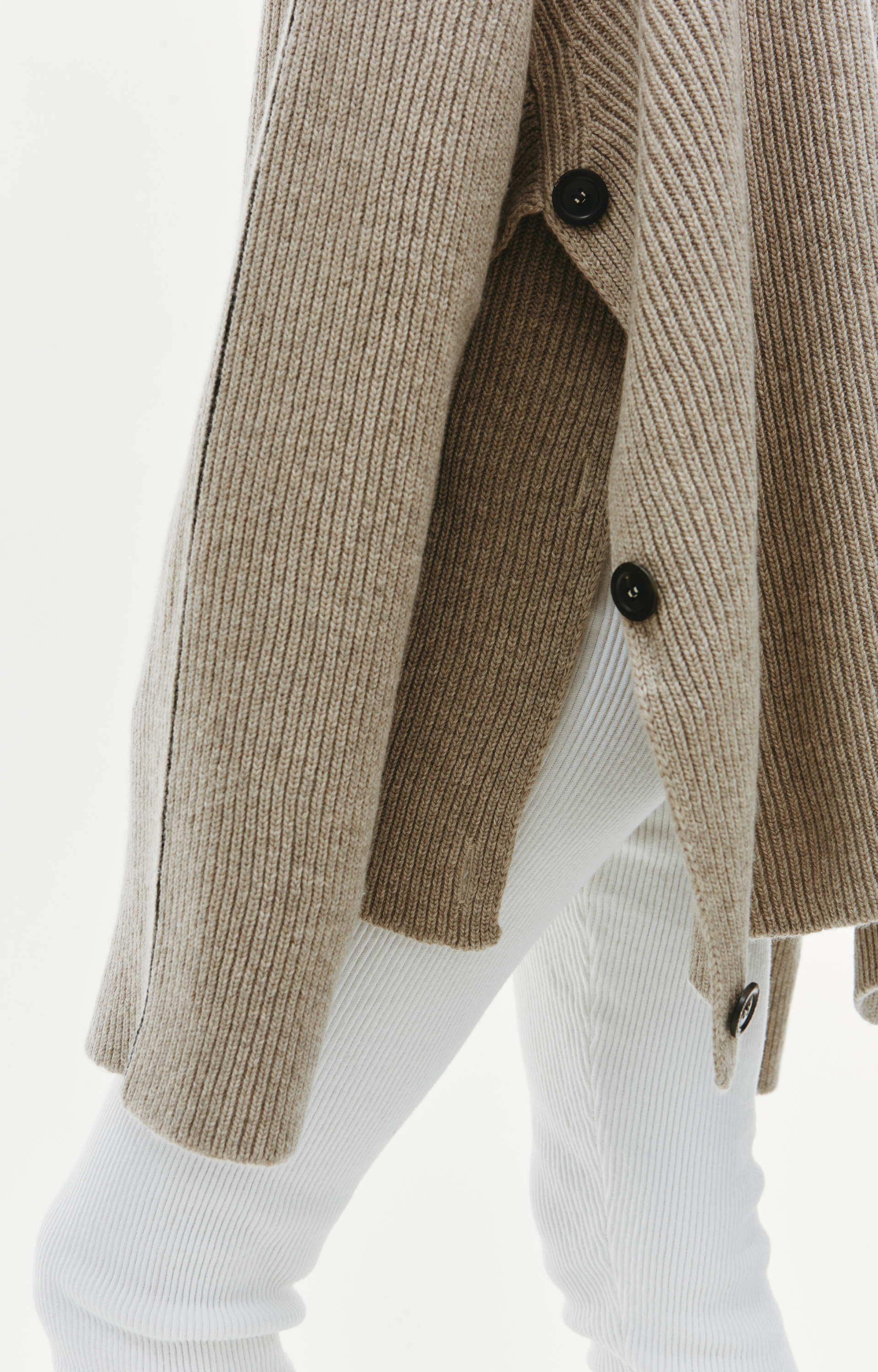 PETER DO Шерстяной свитер-пончо