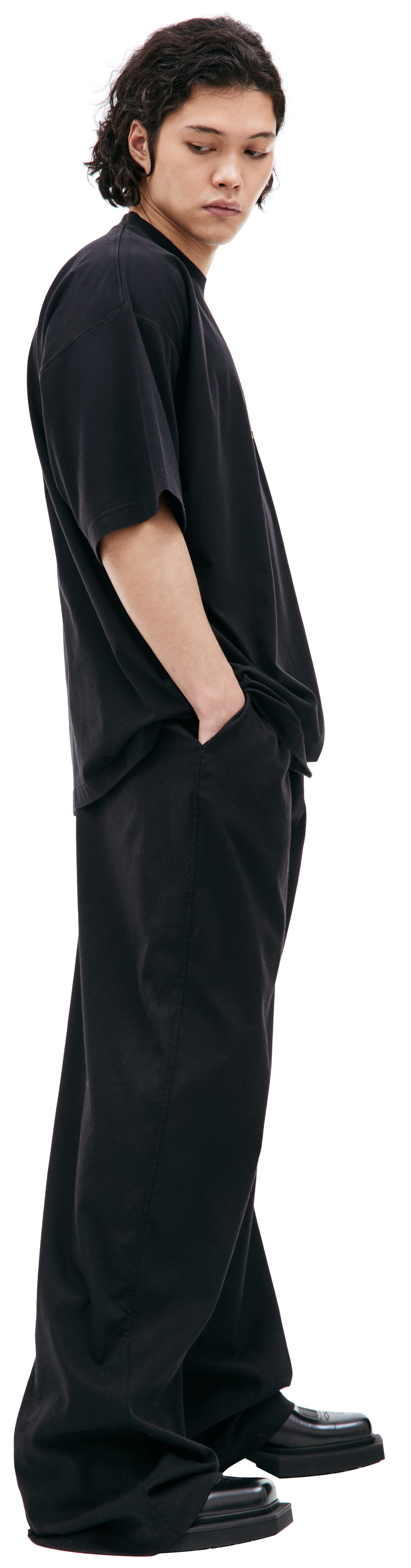 VETEMENTS Оверсайз футболка с принтом \'Y2K\'