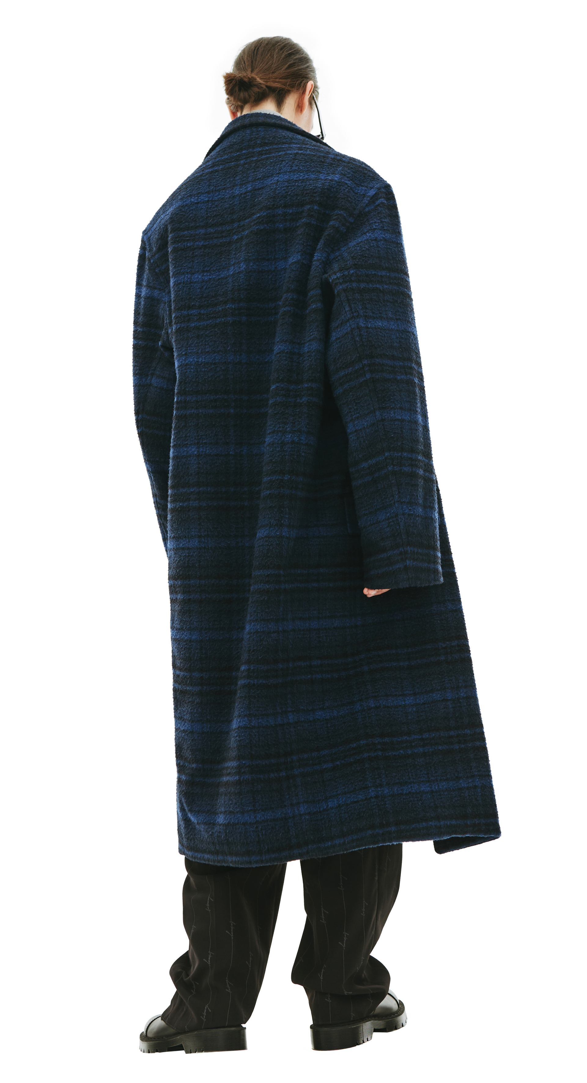 Balenciaga Шерстяное пальто в винтажную клетку