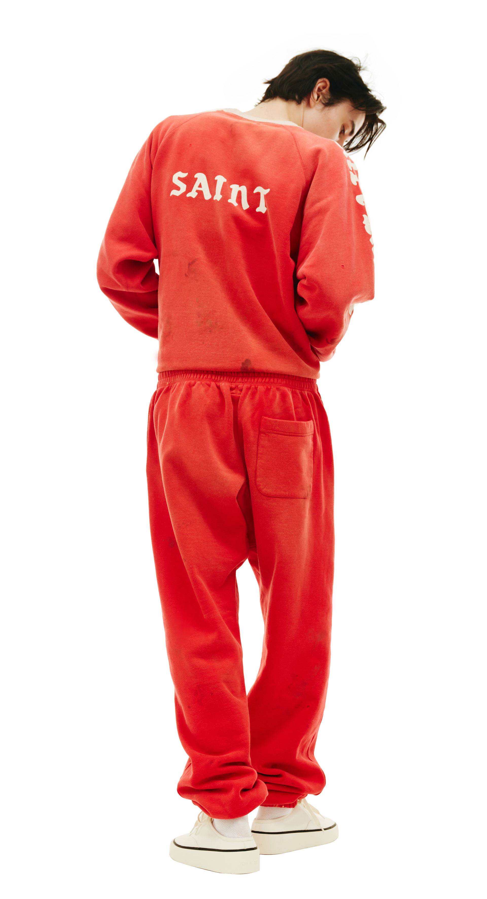 Saint Michael Спортивные брюки с принтом Saint