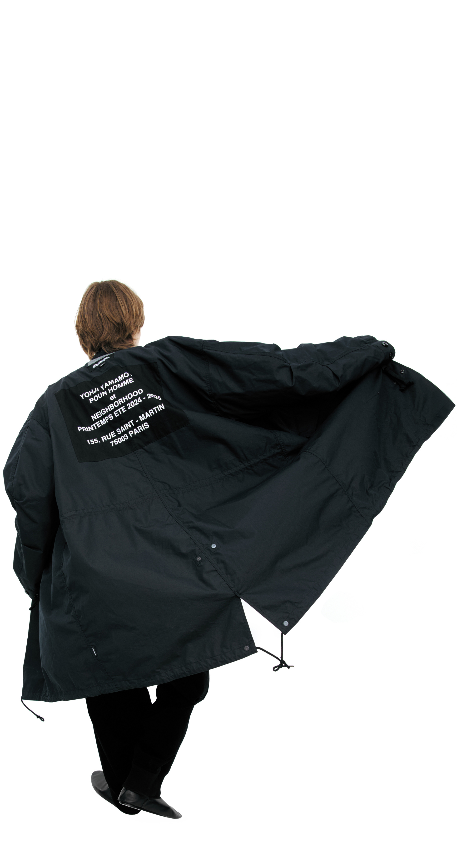 Yohji Yamamoto Куртка с лайнером