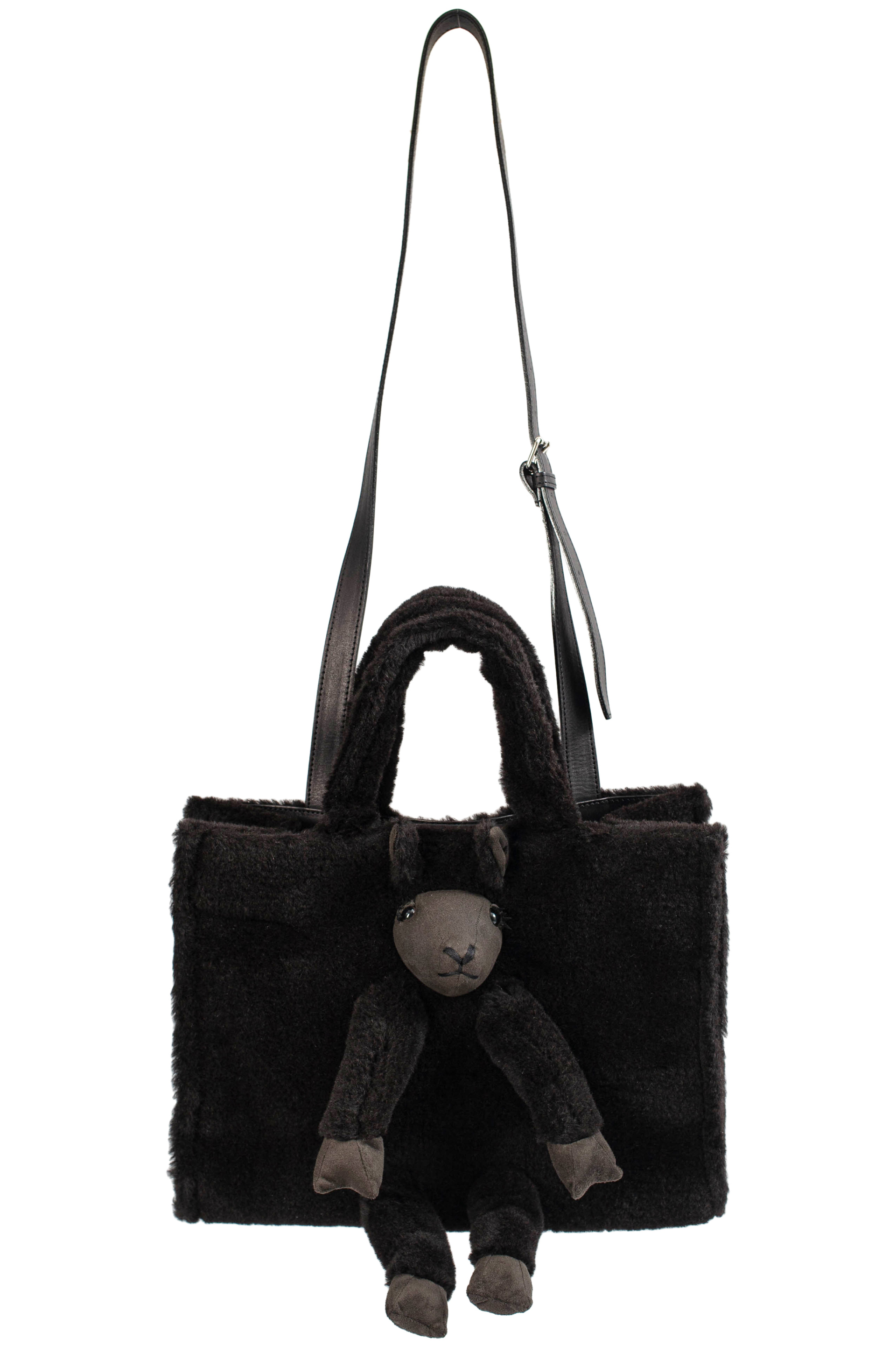 Doublet Черная сумка с пришитой игрушкой