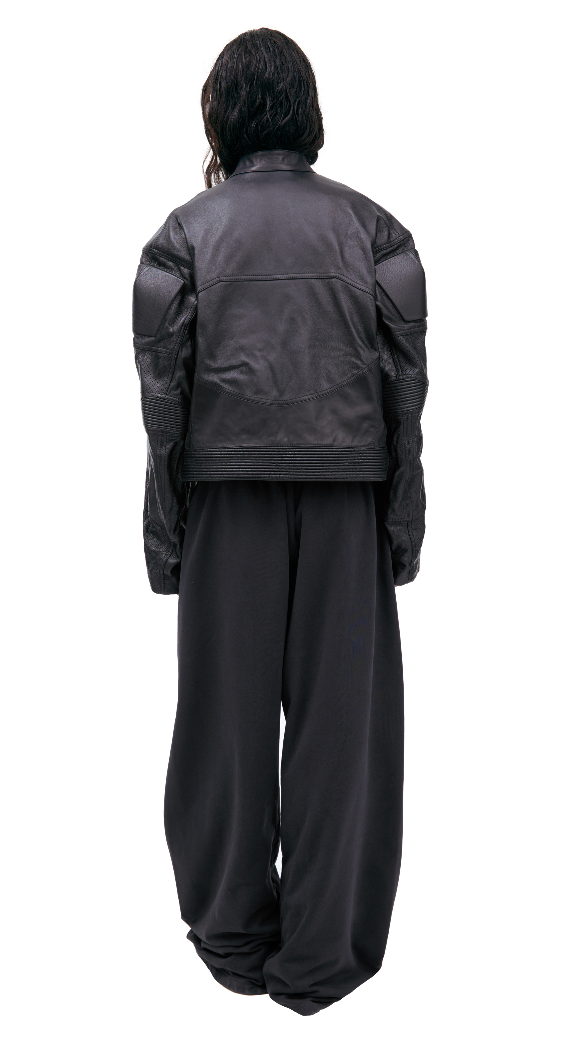 Balenciaga Черная куртка из кожи