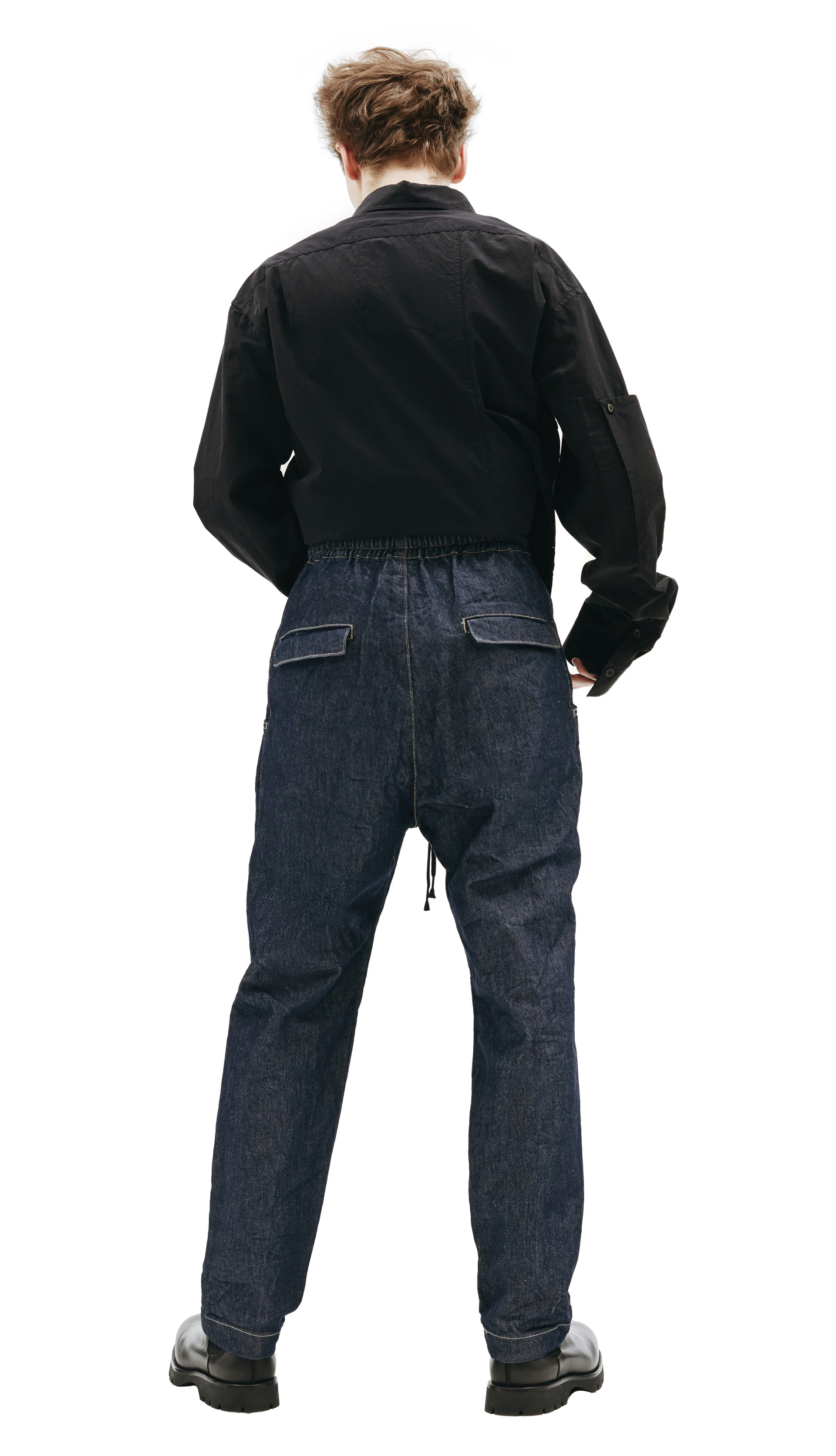 The Viridi-Anne Синие джинсы на кулиске