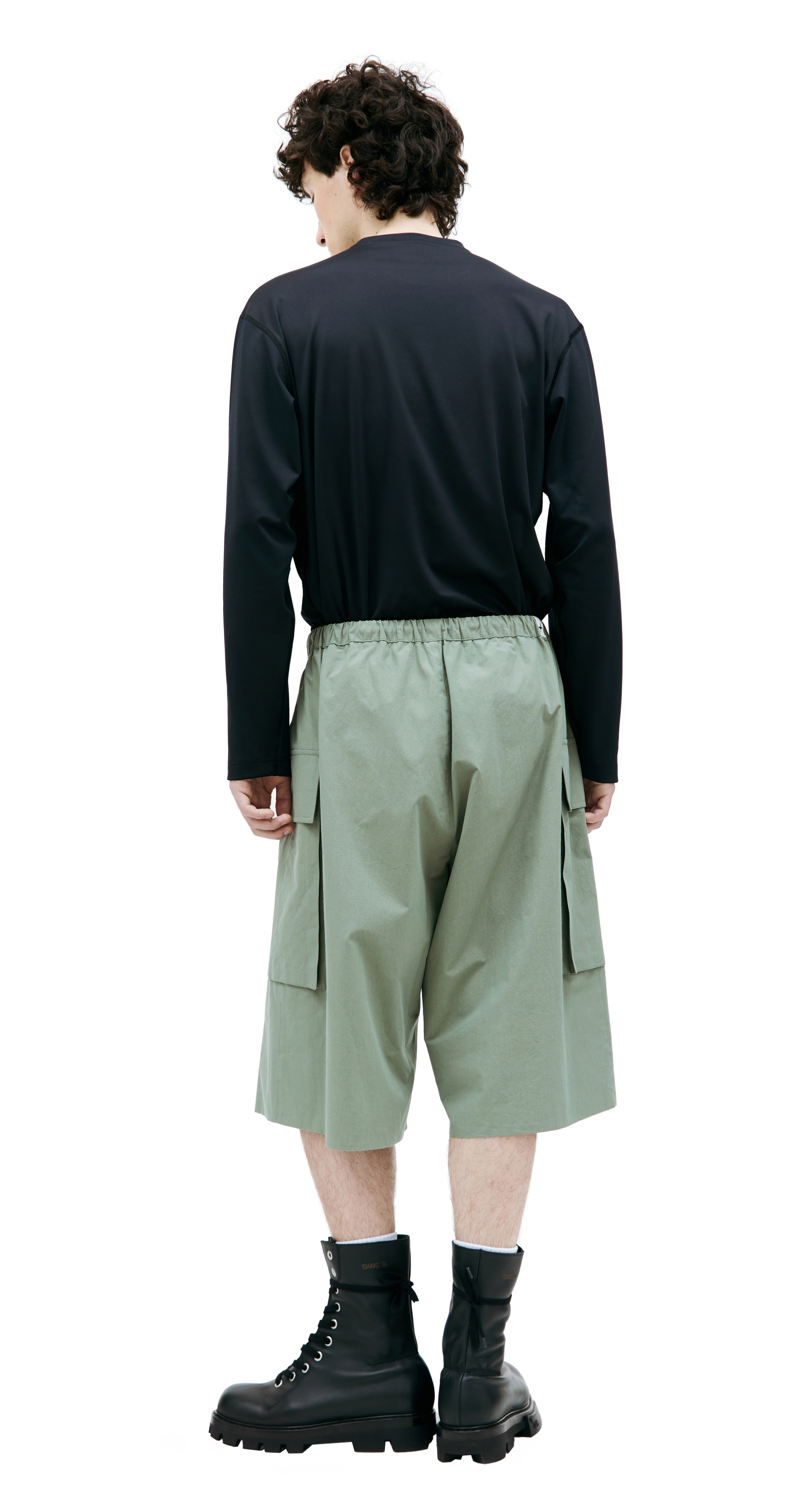Jil Sander Широкие шорты с карманами