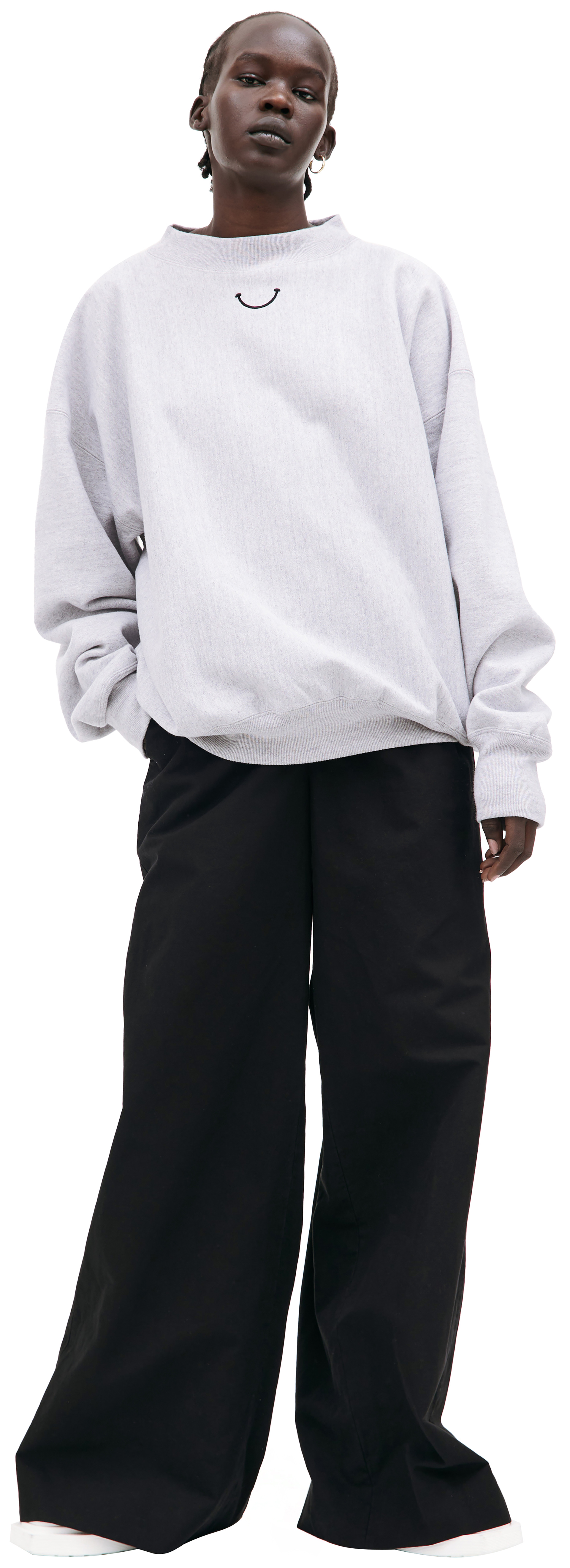 Readymade Серый свитшот с логотипом